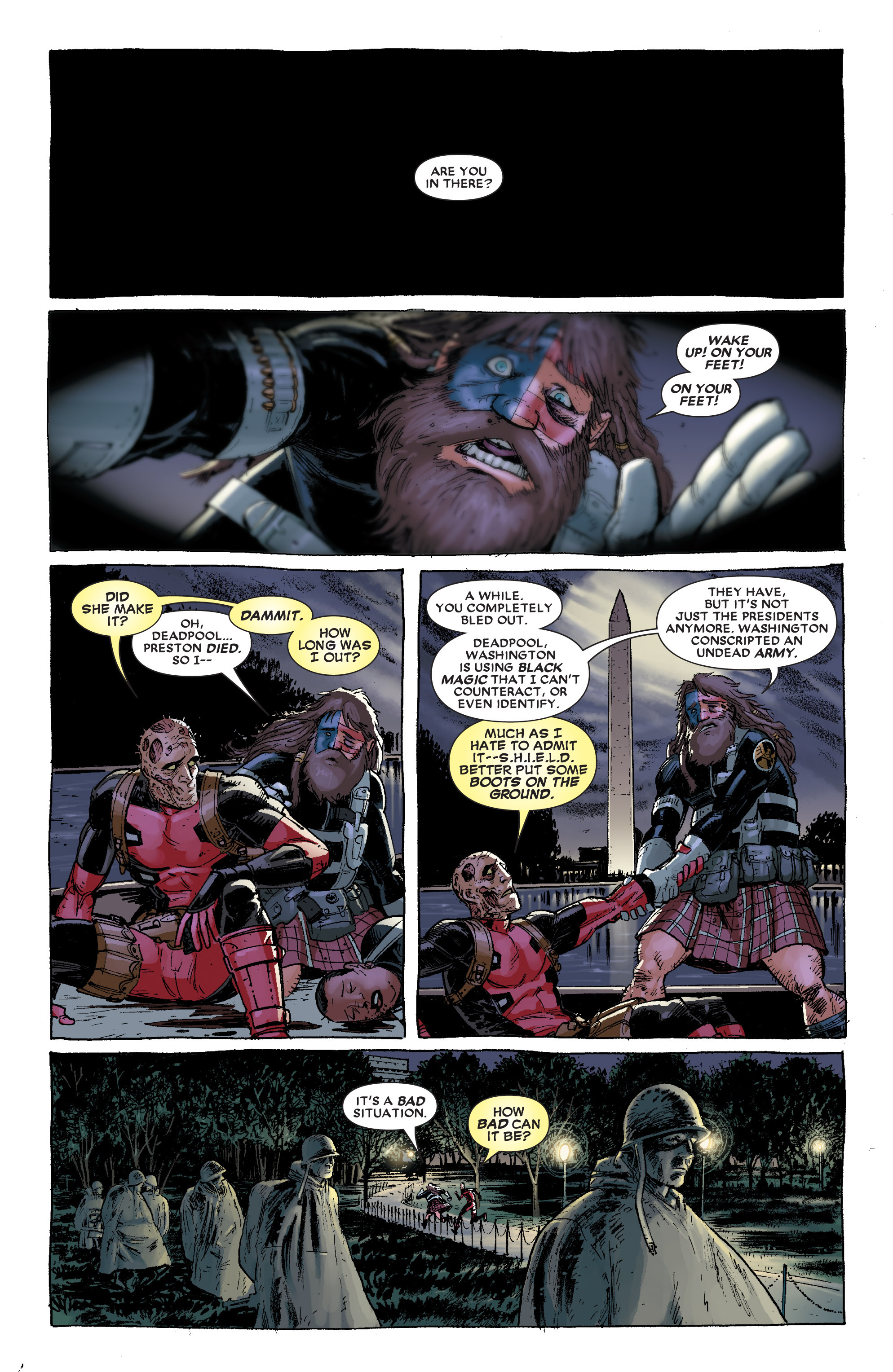 Read online Deadpool: Dead Presidents comic -  Issue # Full - 119