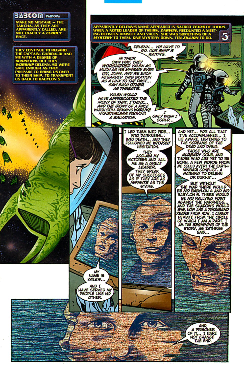 Read online Babylon 5: In Valen's Name comic -  Issue #3 - 23