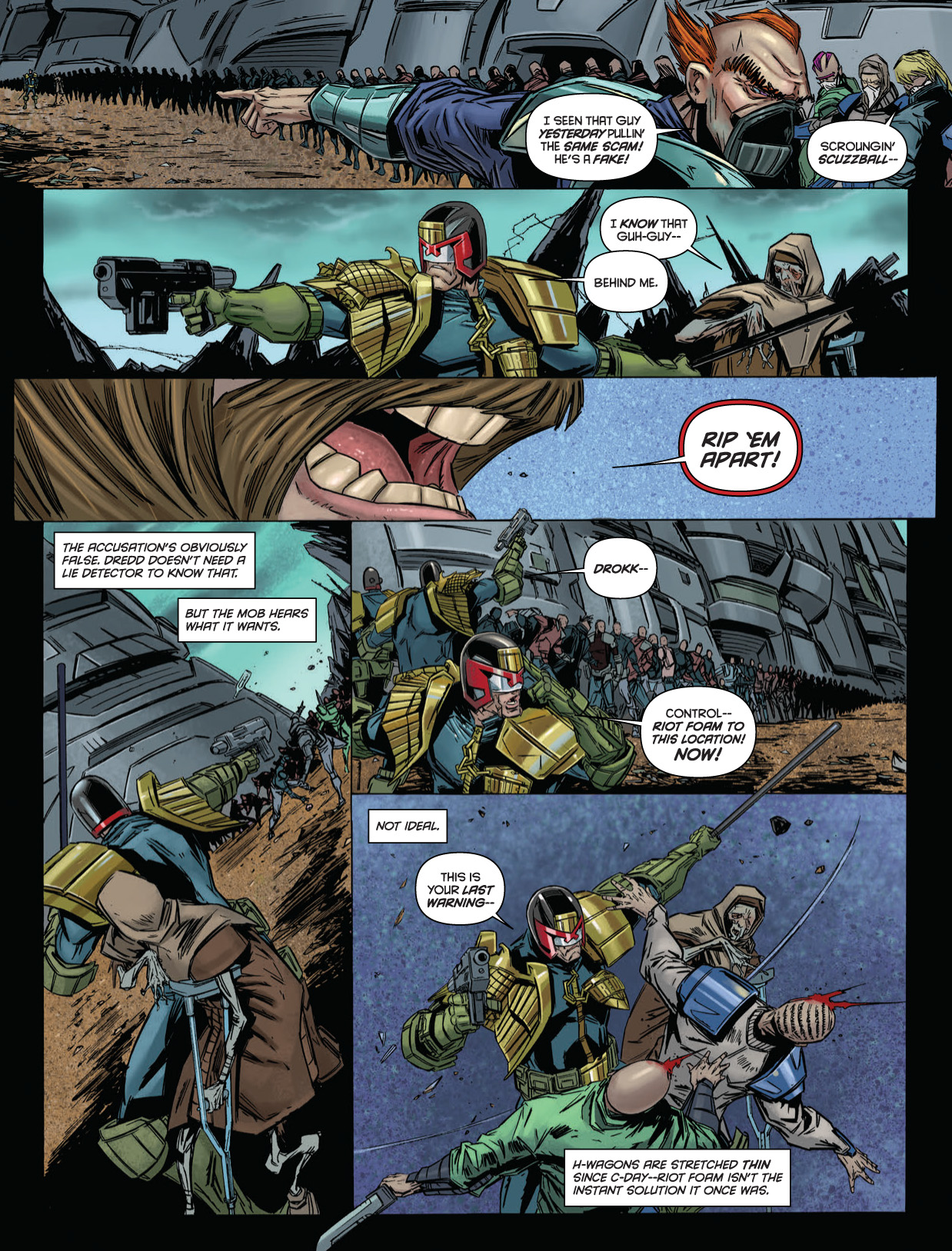 Read online Judge Dredd Megazine (Vol. 5) comic -  Issue #356 - 9