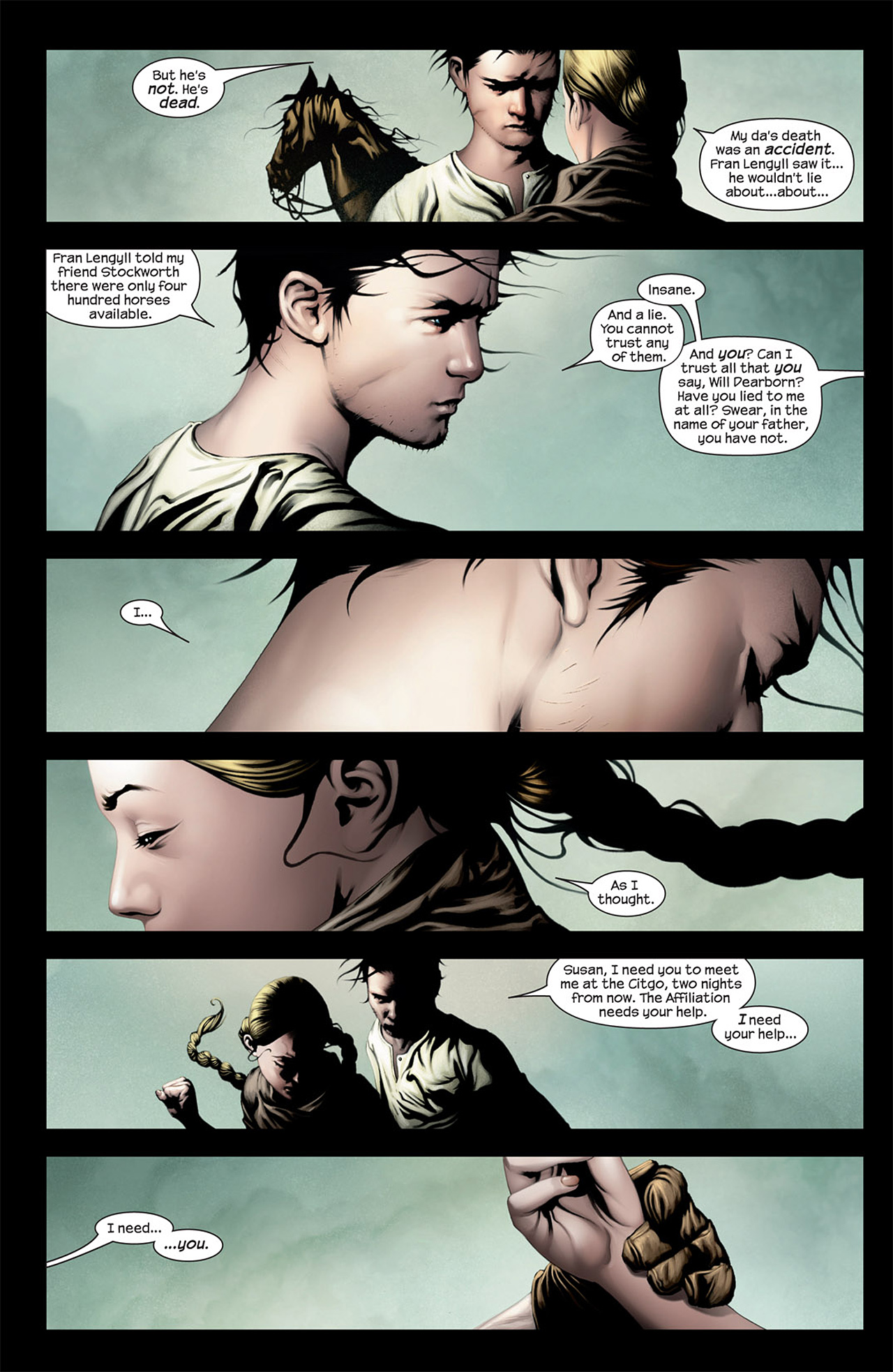 Read online Dark Tower: The Gunslinger Born comic -  Issue #4 - 6