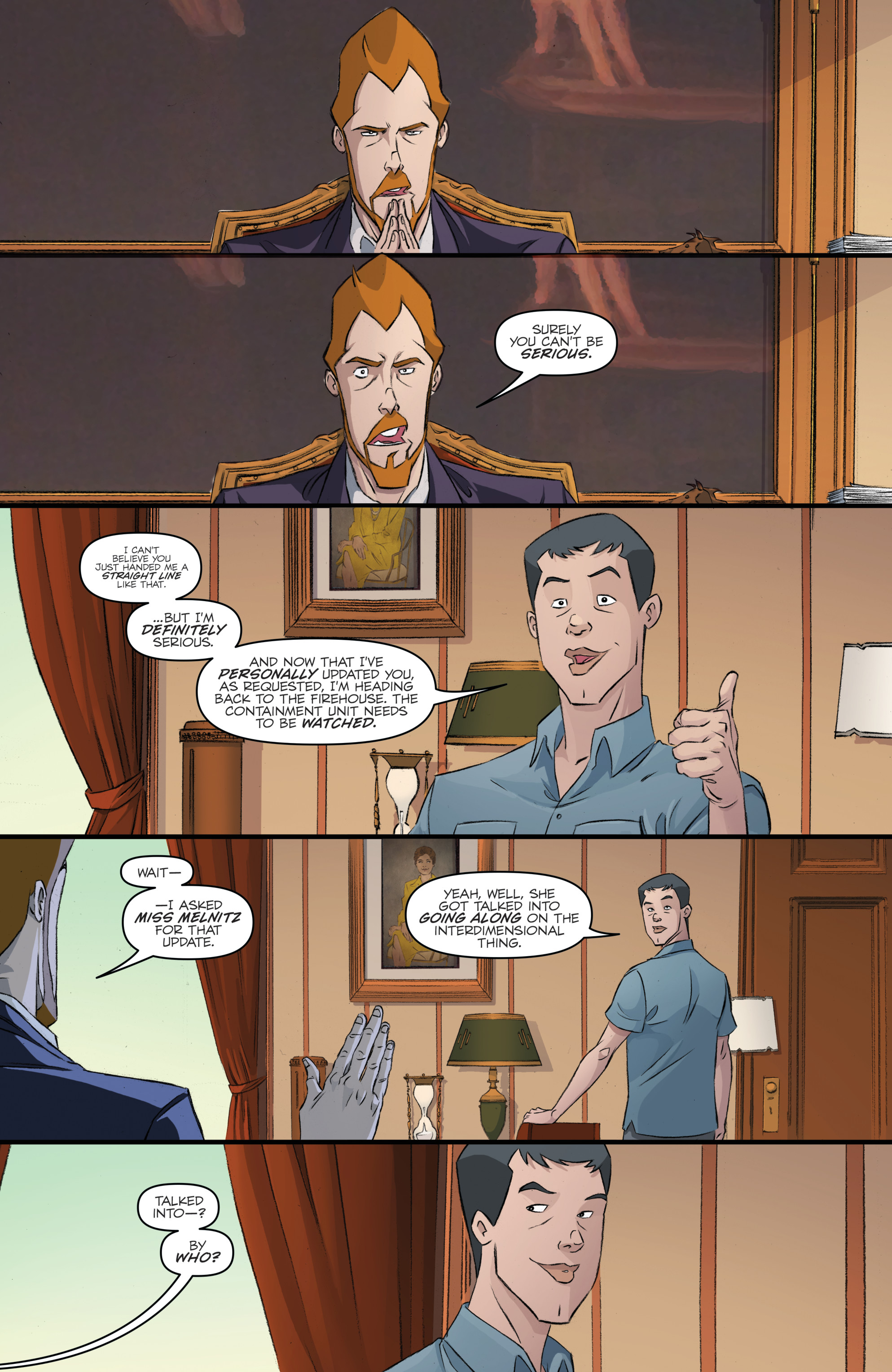 Read online Ghostbusters: Crossing Over comic -  Issue # _TPB - 109