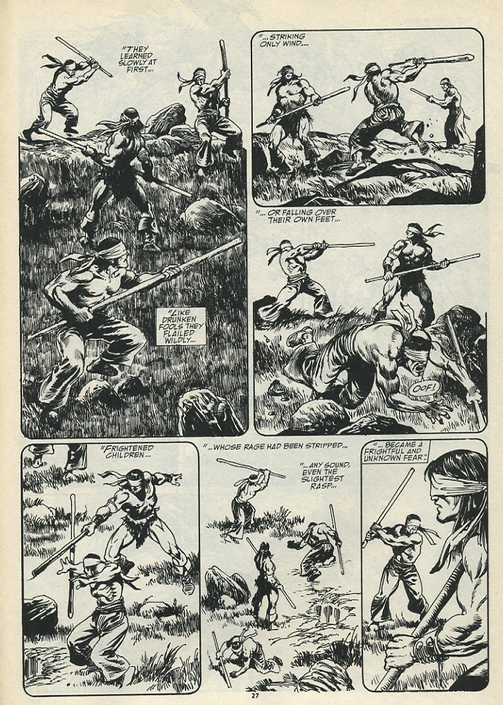 Read online The Savage Sword Of Conan comic -  Issue #184 - 29