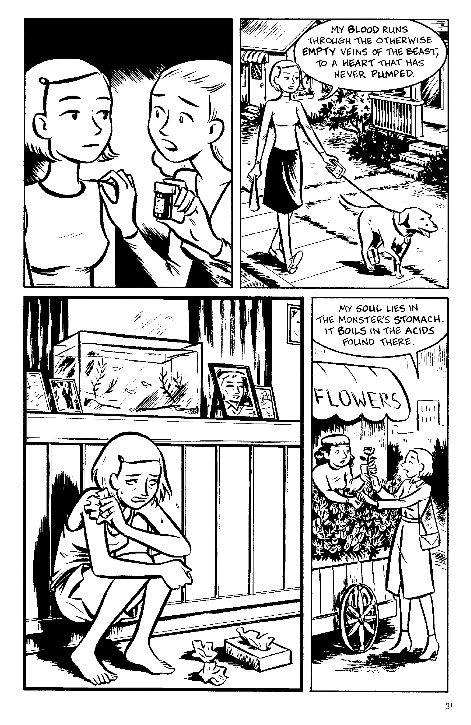 Read online Drawing Lines: An Anthology of Women Cartoonists comic -  Issue # TPB - 31