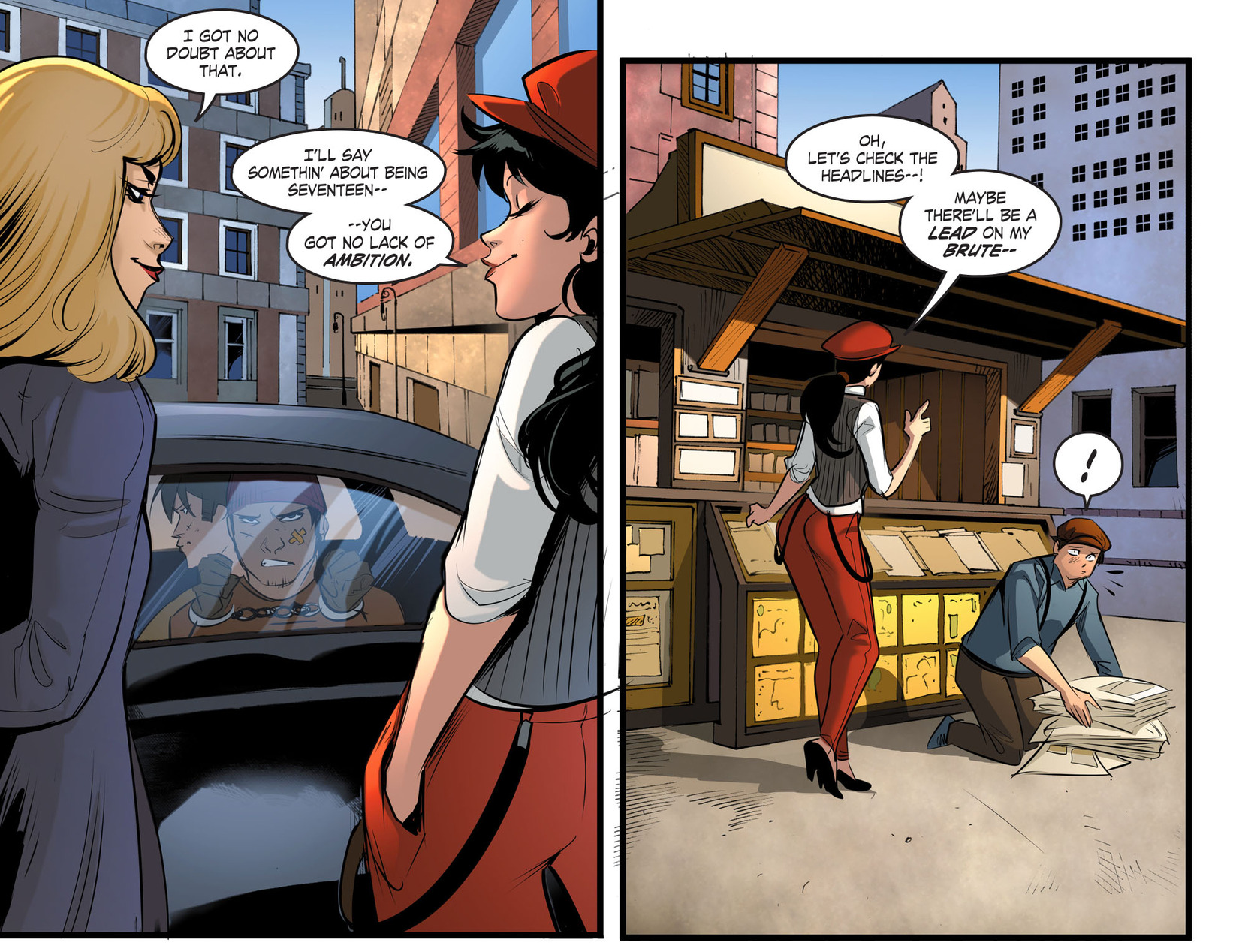 Read online DC Comics: Bombshells comic -  Issue #37 - 21
