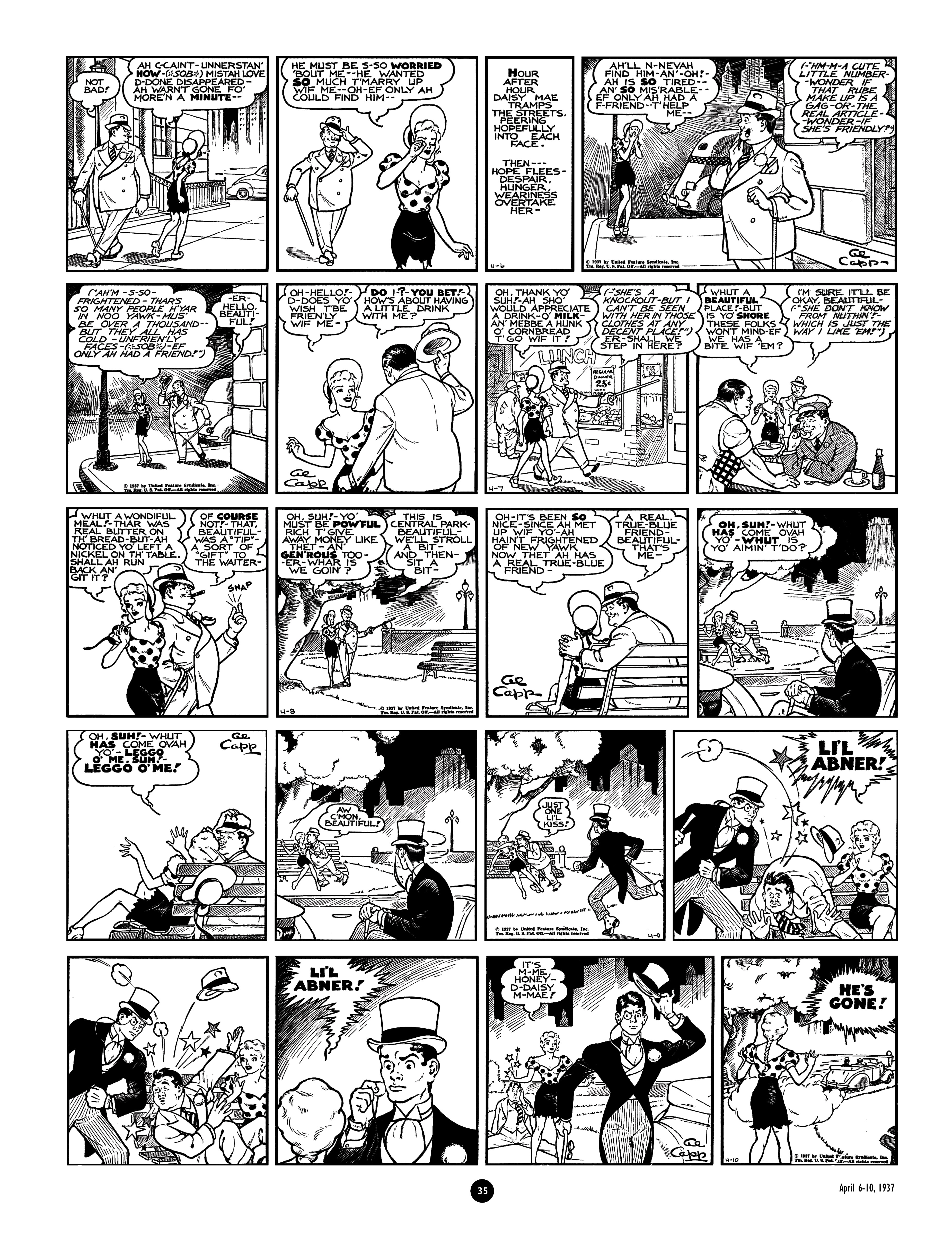 Read online Al Capp's Li'l Abner Complete Daily & Color Sunday Comics comic -  Issue # TPB 2 (Part 1) - 36