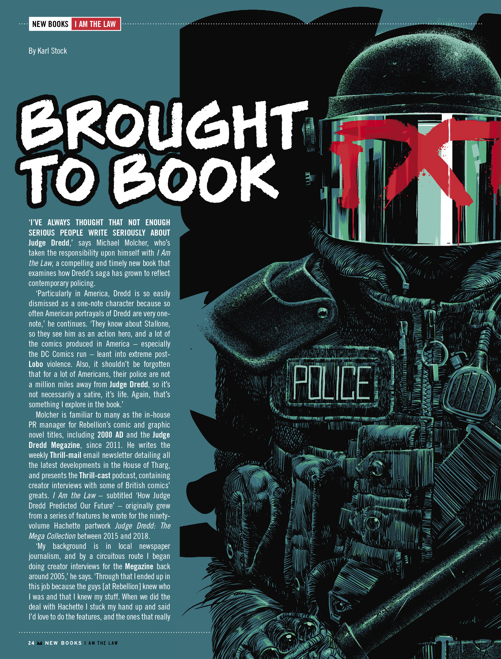 Read online Judge Dredd Megazine (Vol. 5) comic -  Issue #453 - 26