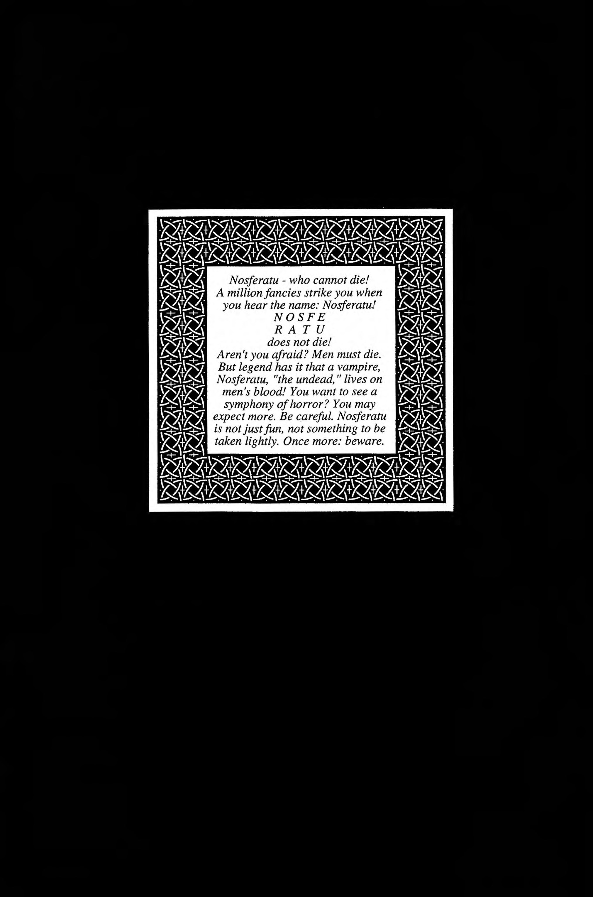 Read online Nosferatu comic -  Issue #1 - 28