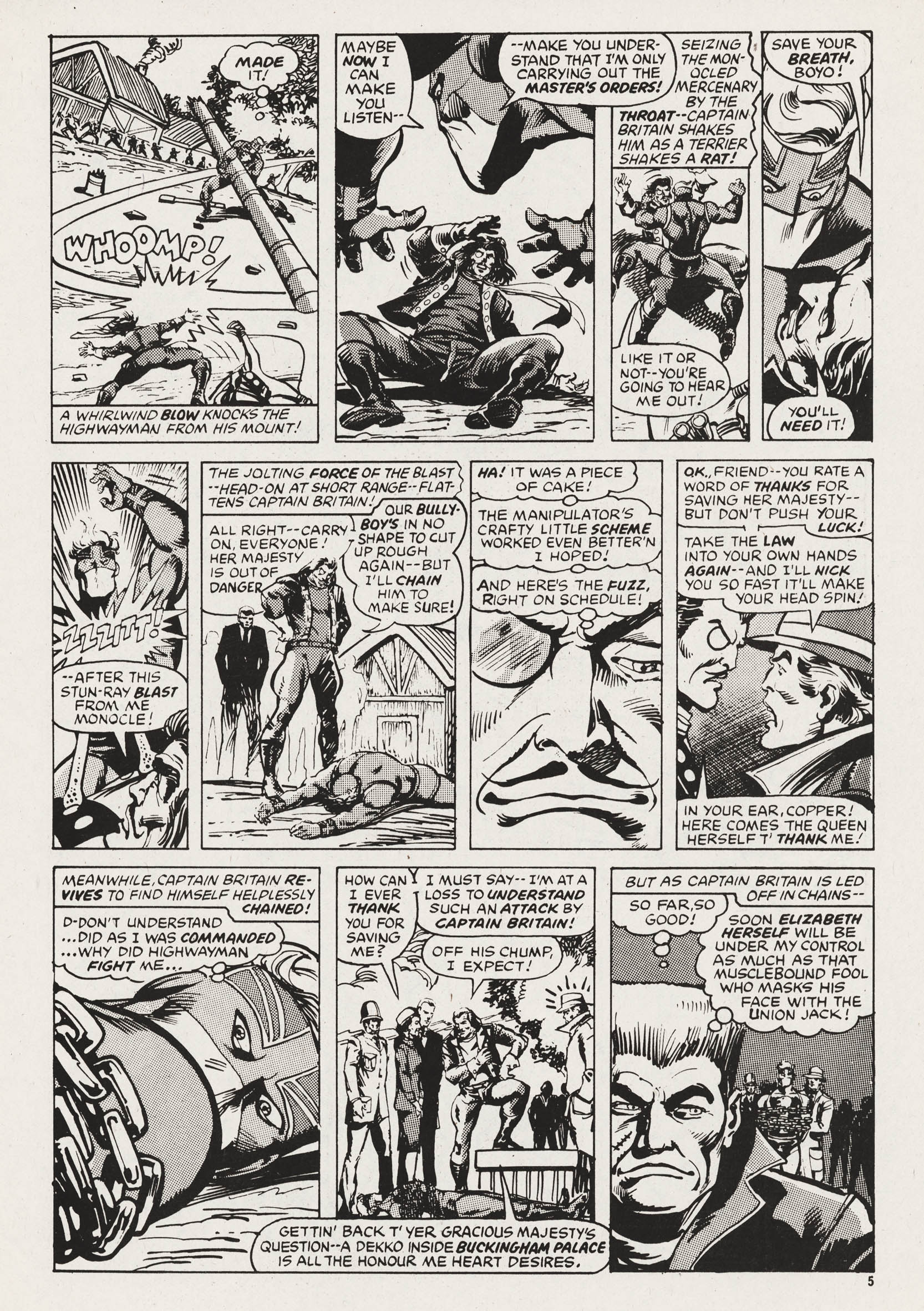 Read online Captain Britain (1976) comic -  Issue #39 - 5