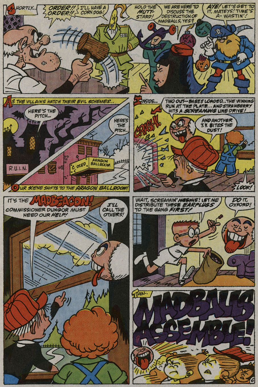 Read online Madballs comic -  Issue #9 - 10