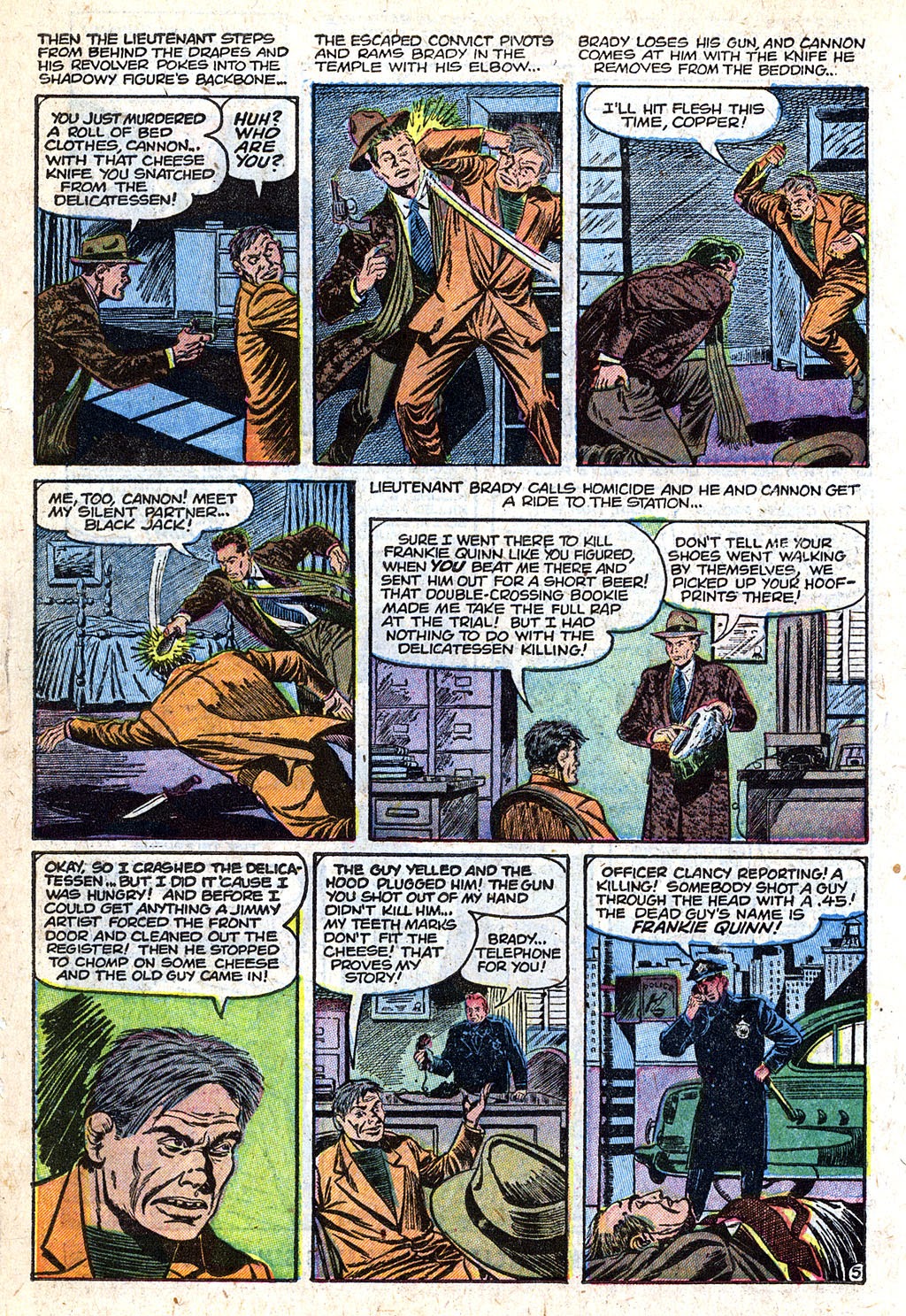 Read online Police Action comic -  Issue #1 - 15