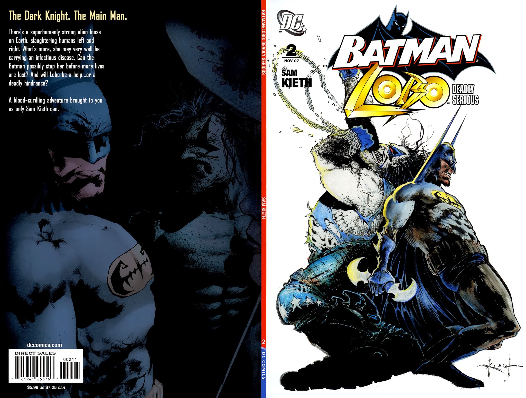 Read online Batman/Lobo: Deadly Serious comic -  Issue #2 - 1