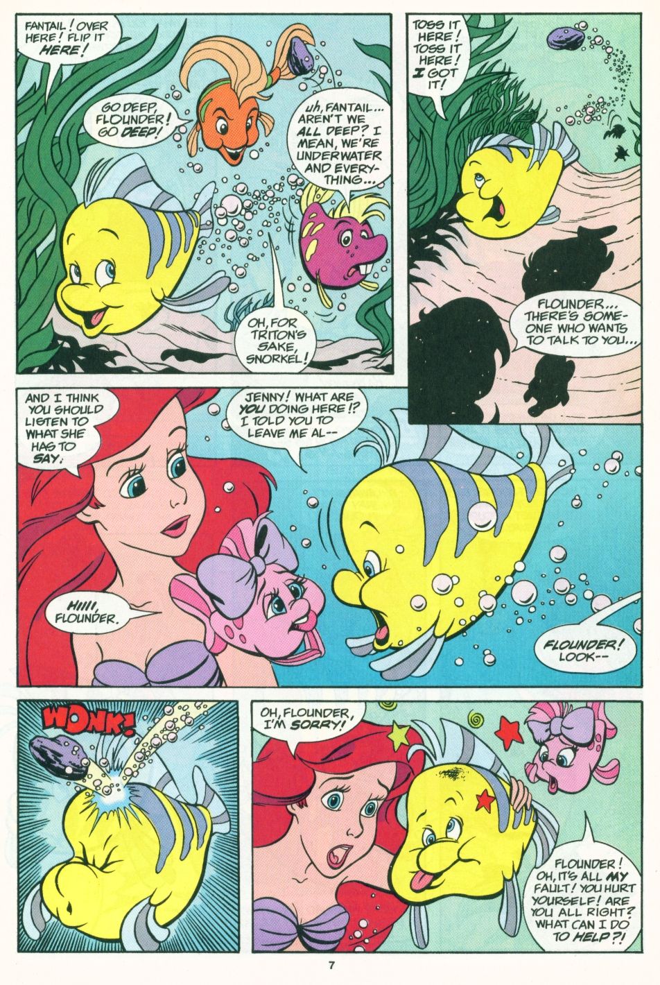 Read online Disney's The Little Mermaid Limited Series comic -  Issue #3 - 8