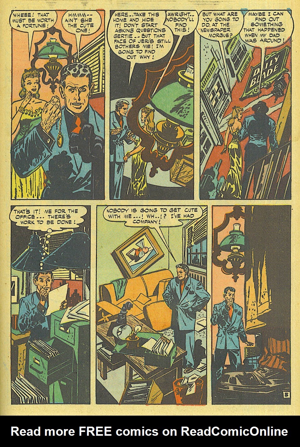 Read online Super-Mystery Comics comic -  Issue #41 - 28