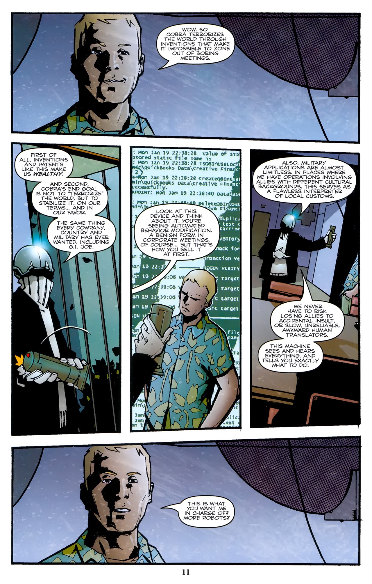 Read online G.I. Joe Cobra (2010) comic -  Issue #11 - 13