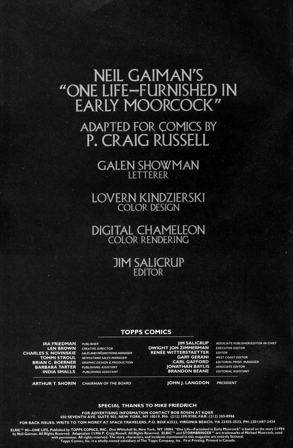 Read online Elric: One Life comic -  Issue # Full - 2
