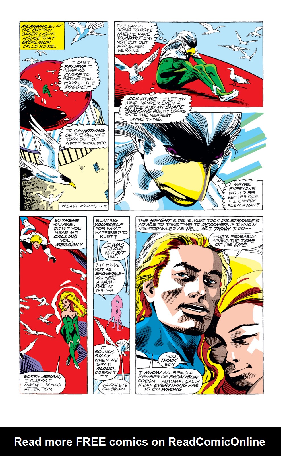 Read online Excalibur (1988) comic -  Issue #31 - 6