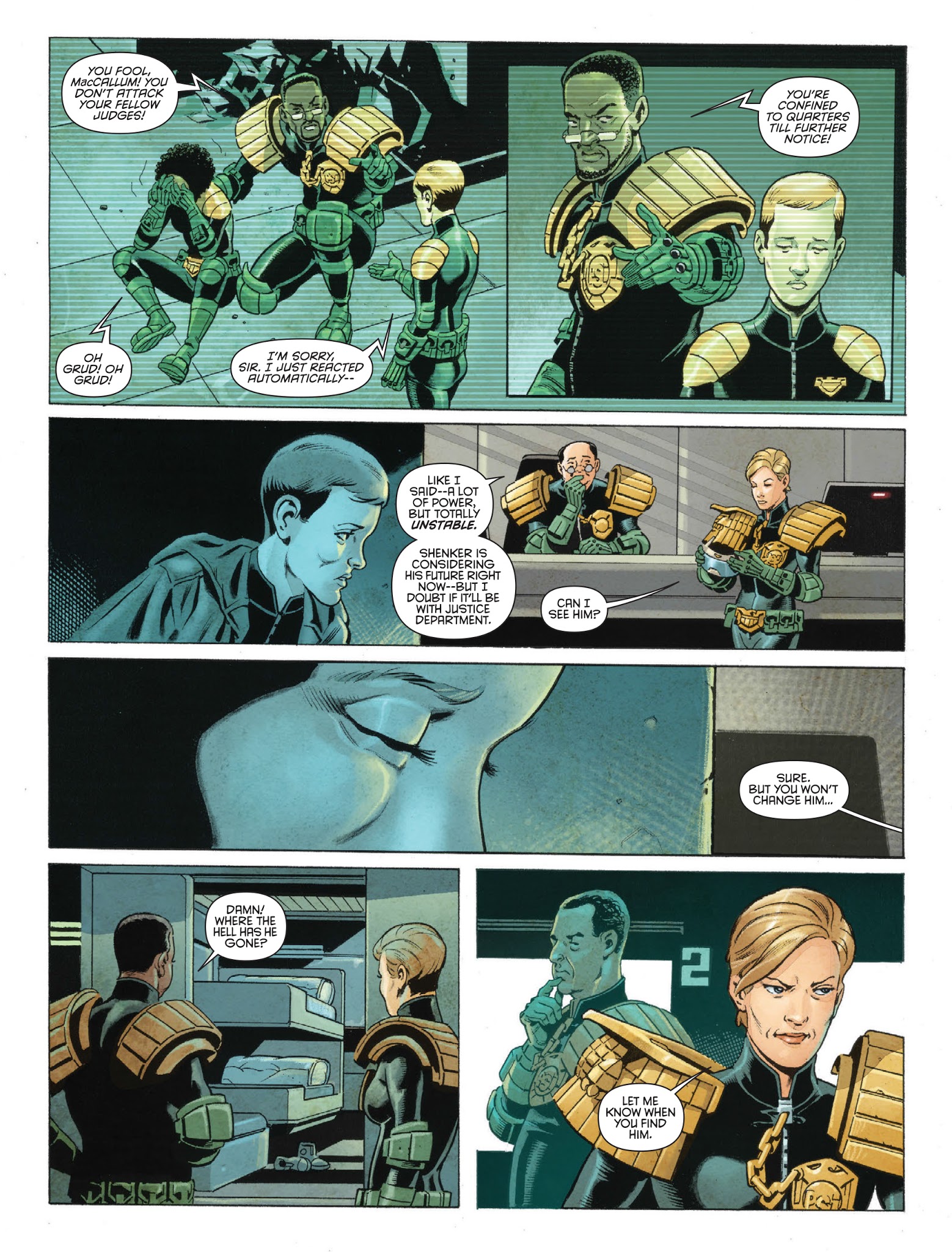 Read online Judge Dredd Megazine (Vol. 5) comic -  Issue #385 - 47
