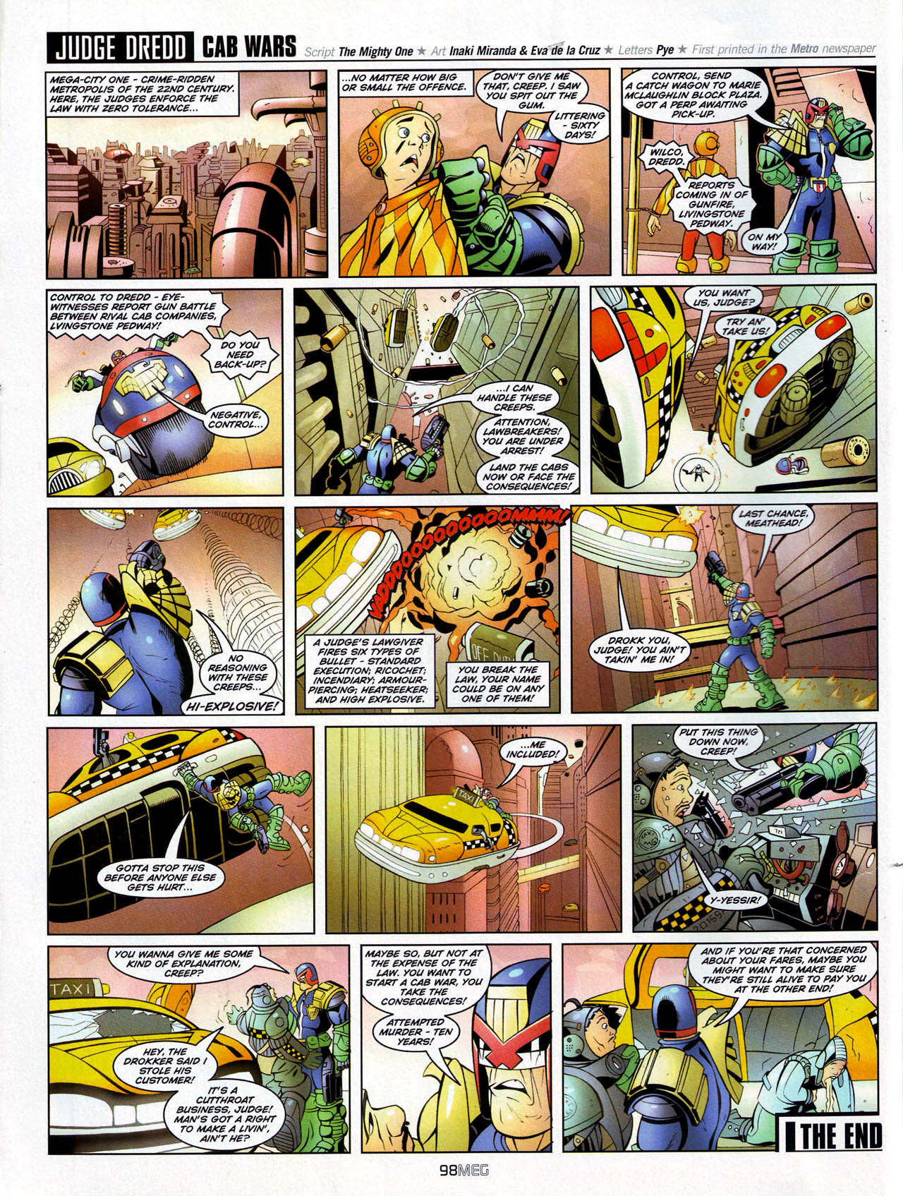 Read online Judge Dredd Megazine (Vol. 5) comic -  Issue #235 - 97