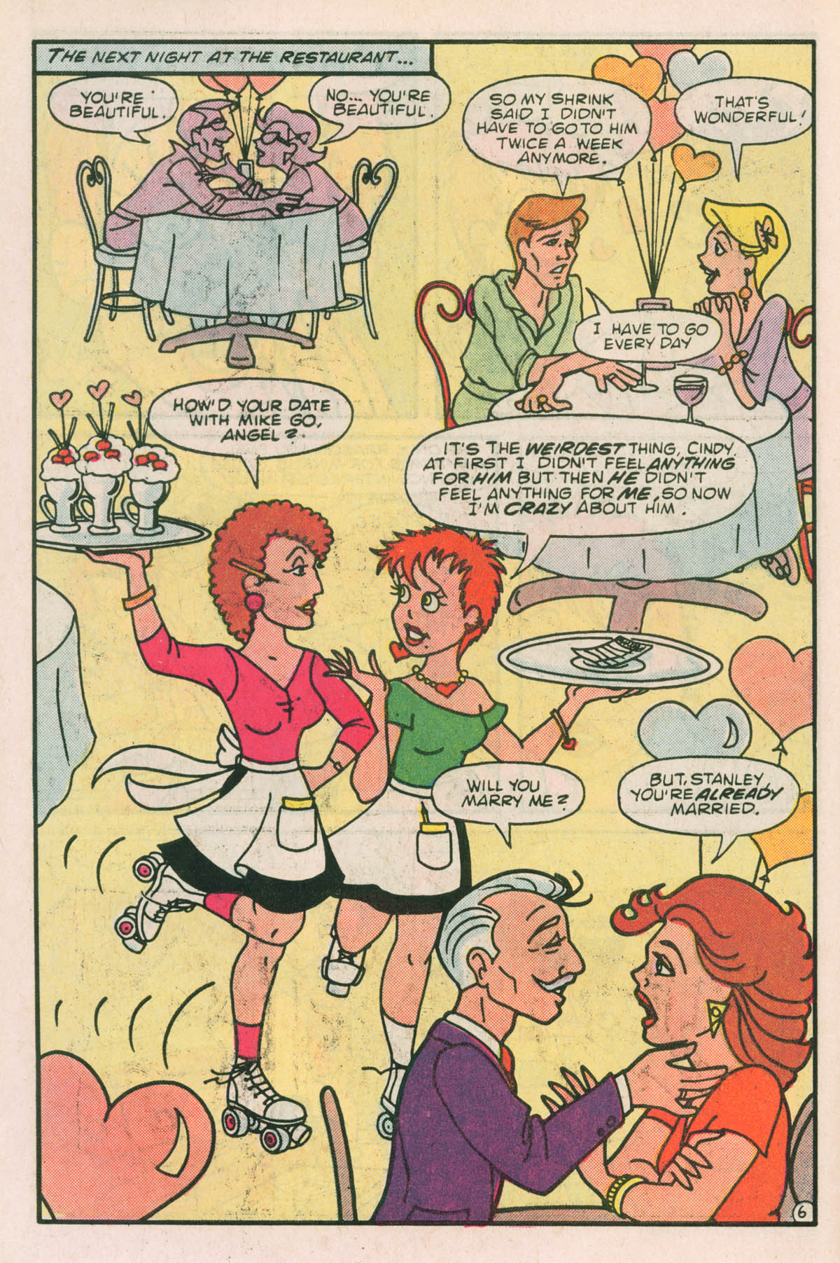 Read online Angel Love comic -  Issue #4 - 7