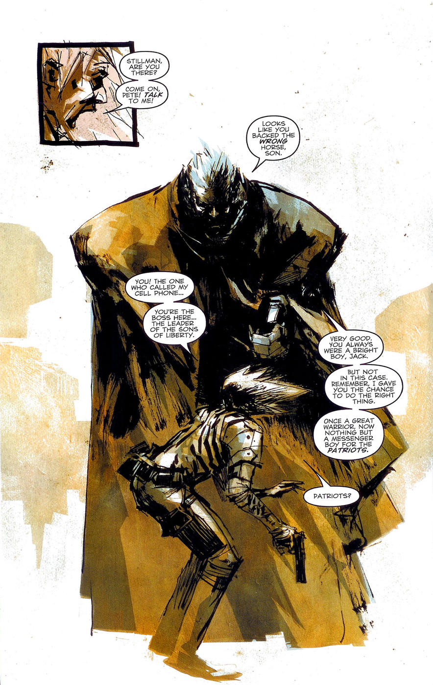Read online Metal Gear Solid: Sons of Liberty comic -  Issue #5 - 10