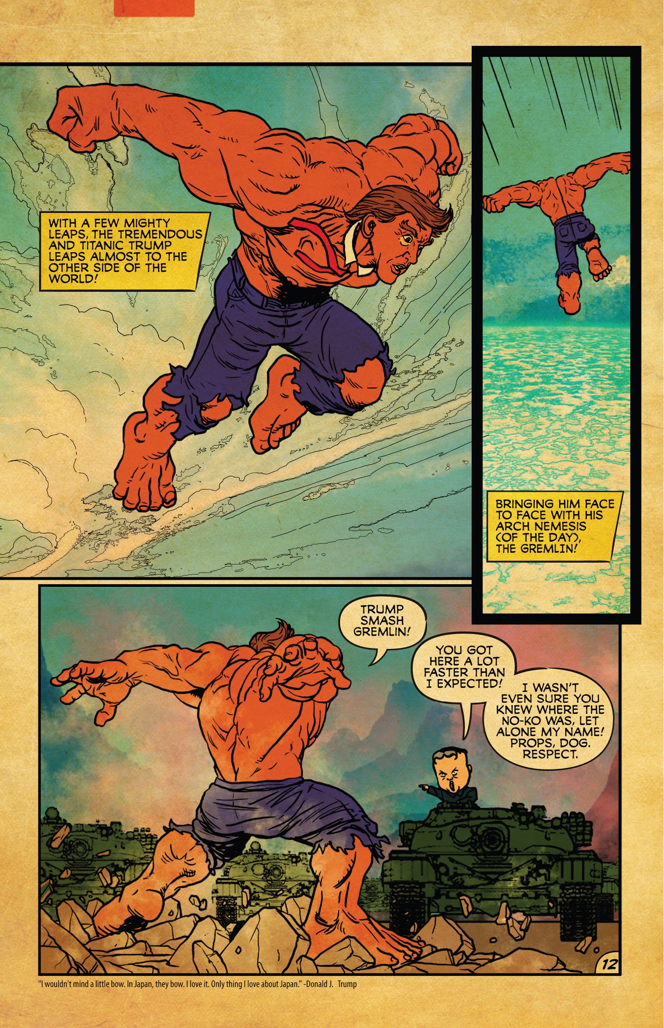 Read online Tremendous Trump comic -  Issue # Full - 14