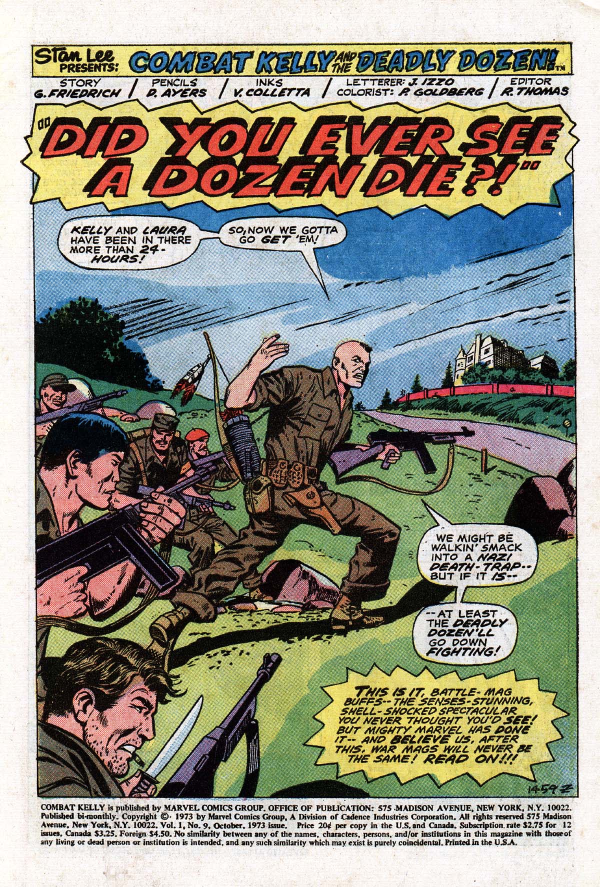 Read online Combat Kelly comic -  Issue #9 - 2
