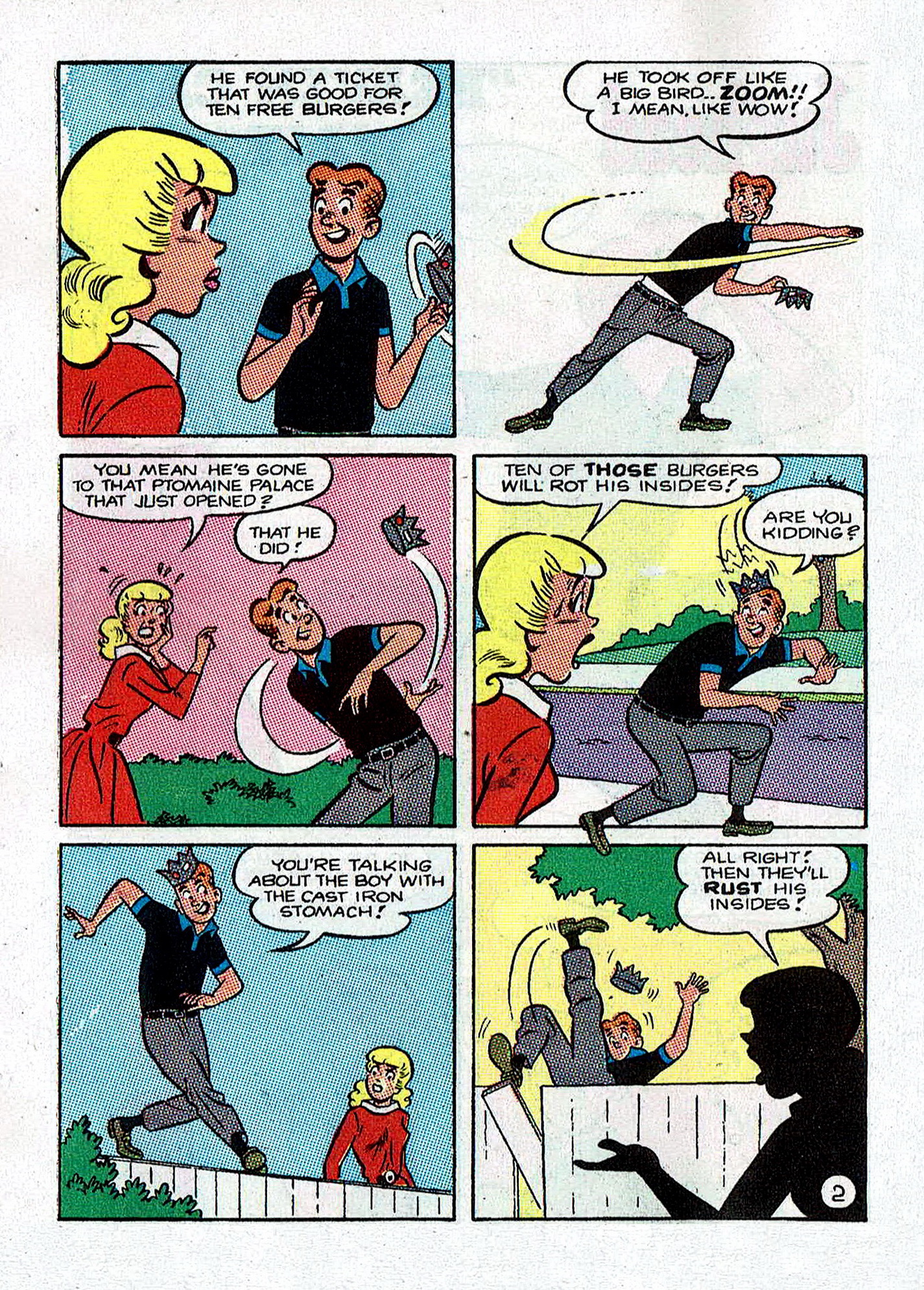Read online Jughead Jones Comics Digest comic -  Issue #75 - 86