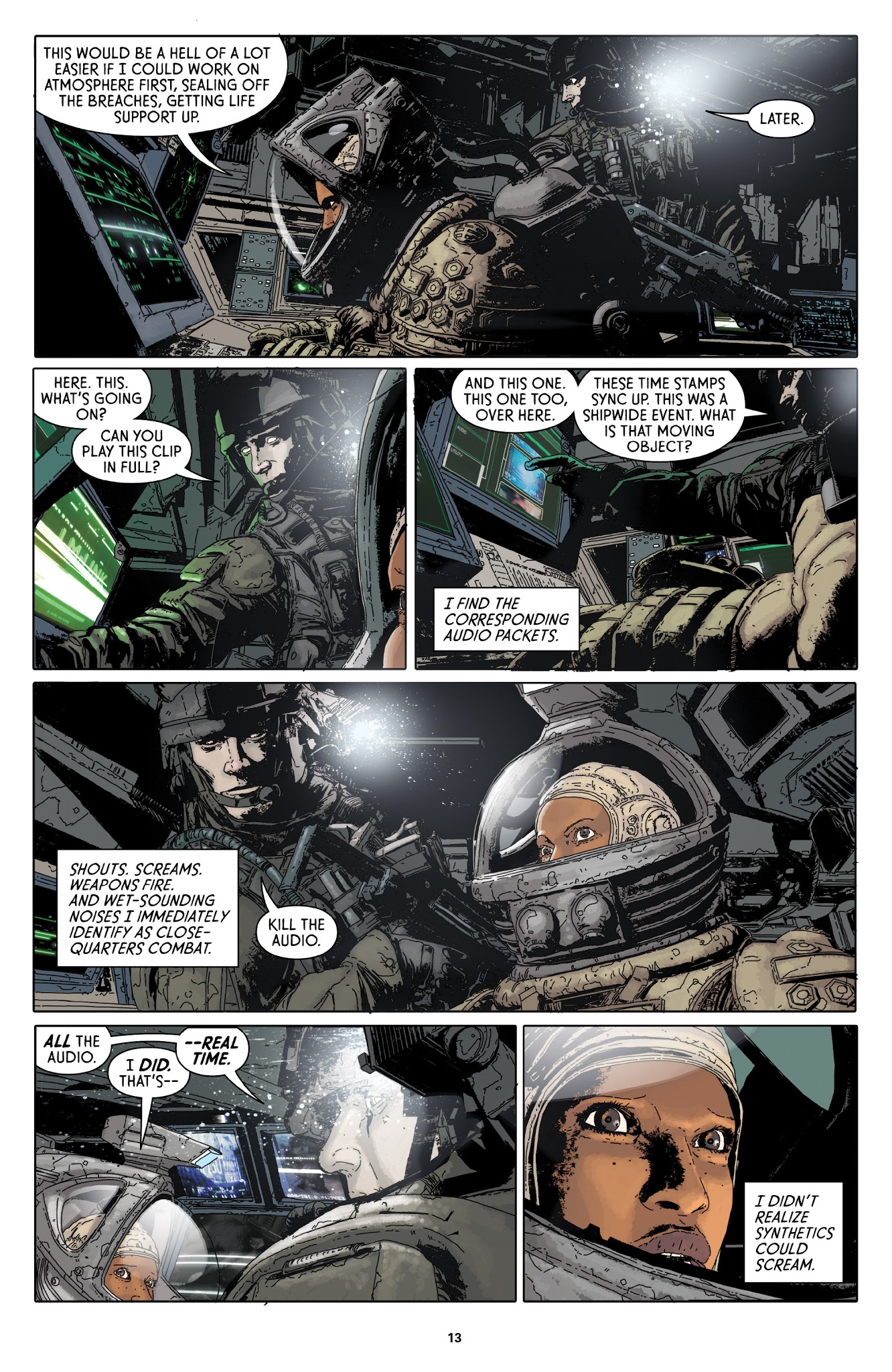 Read online Aliens: Defiance comic -  Issue # _TPB 1 - 13