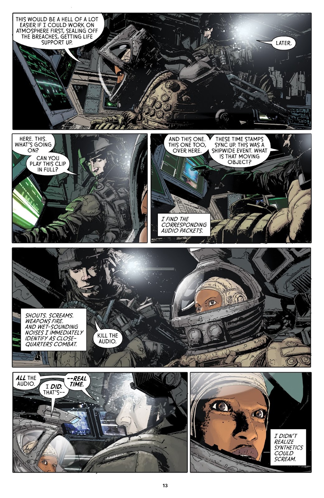 Aliens: Defiance issue TPB 1 - Page 13