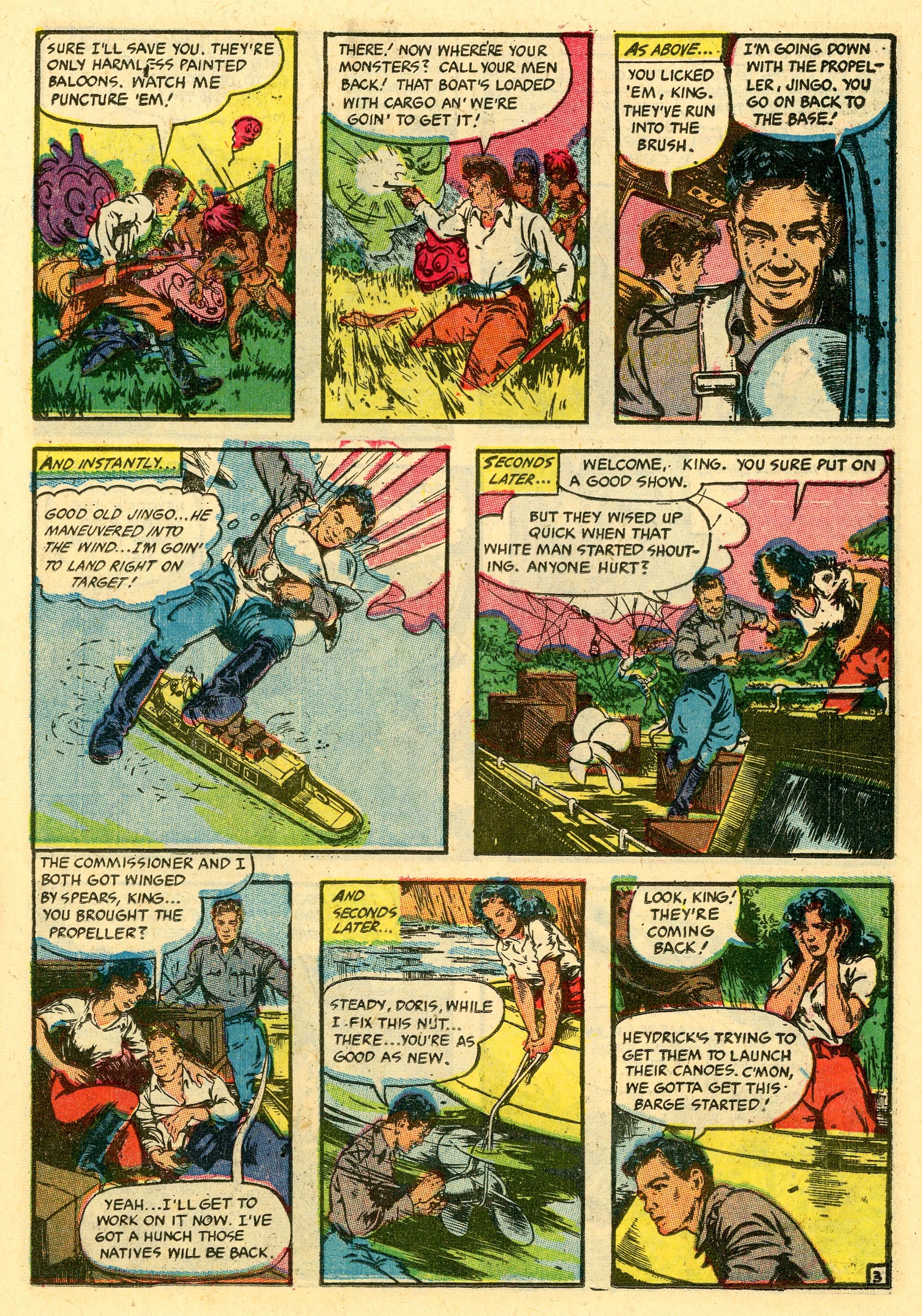Read online Sheena, Queen of the Jungle (1942) comic -  Issue #17 - 23
