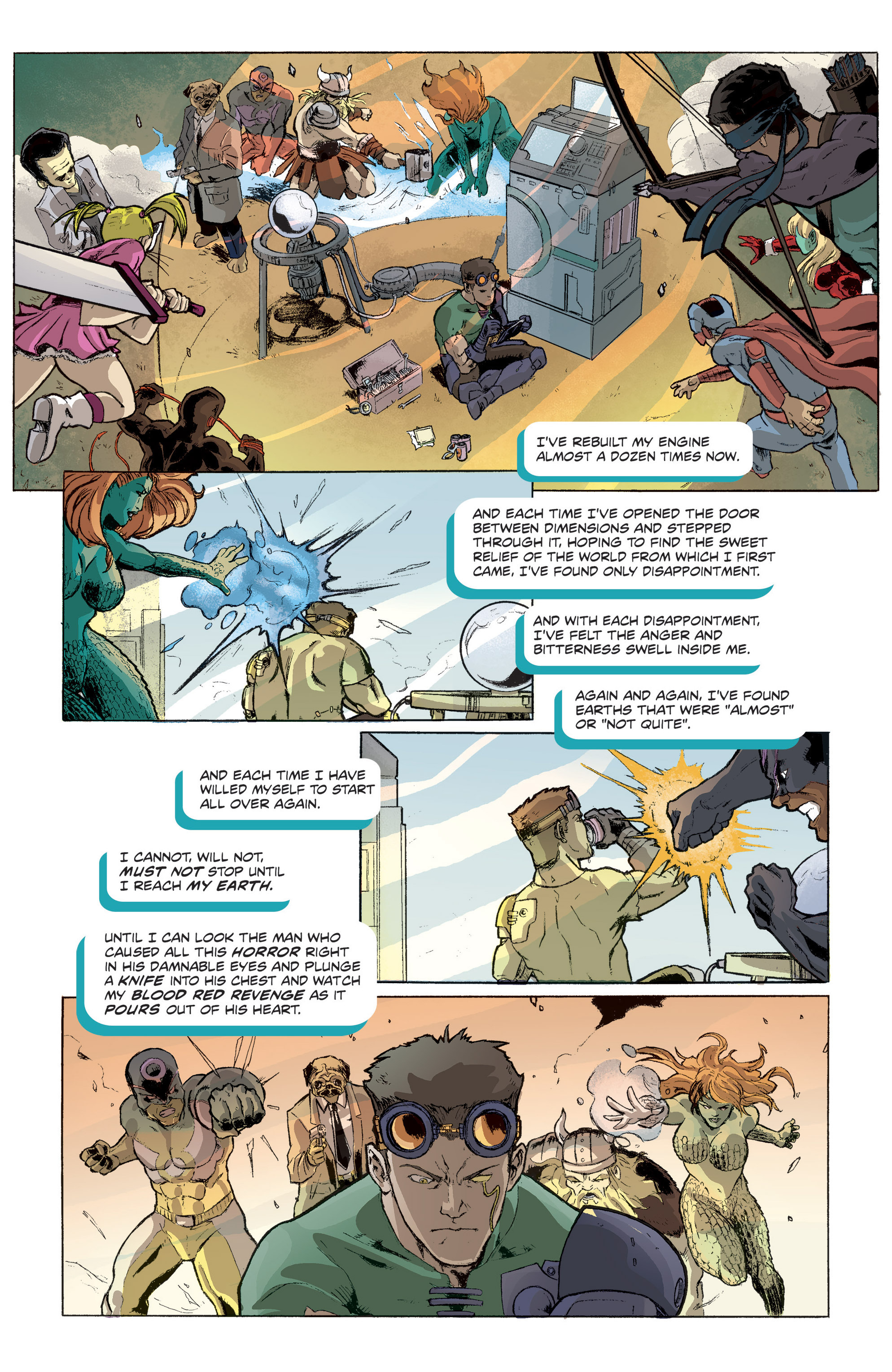 Read online Actionverse comic -  Issue #1 - 5