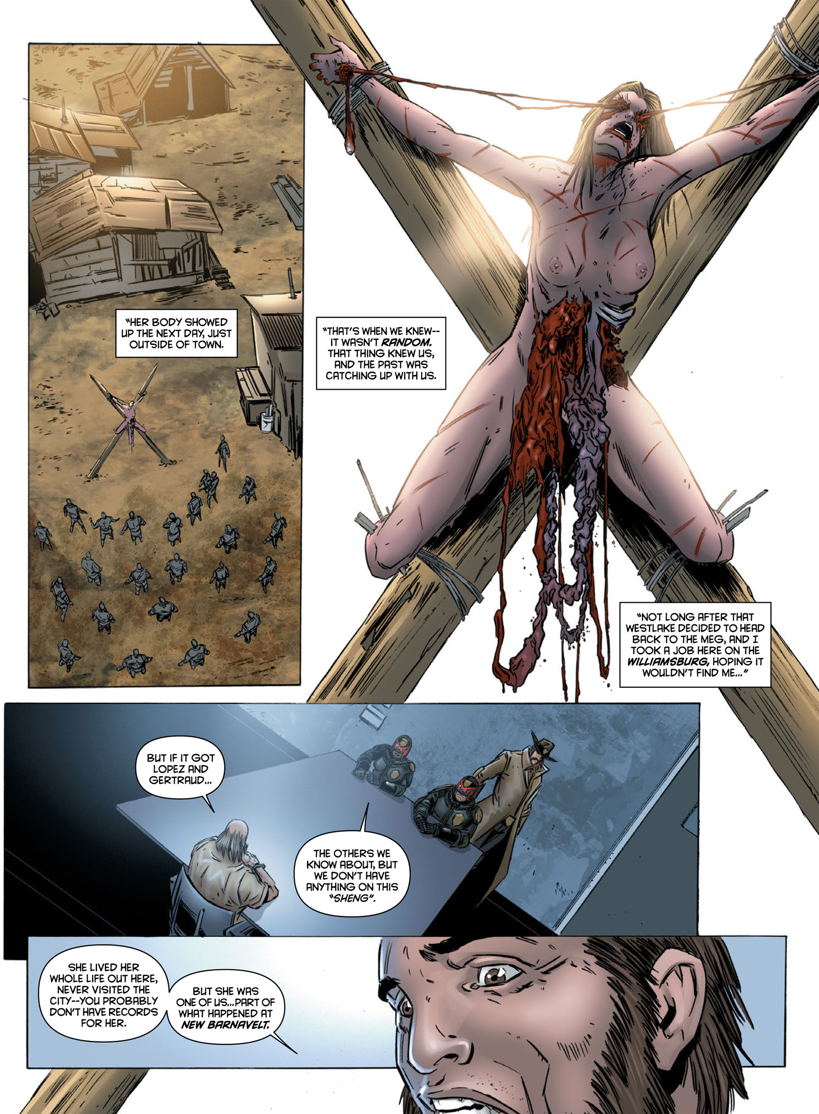 Read online Dredd: Dust comic -  Issue #2 - 7