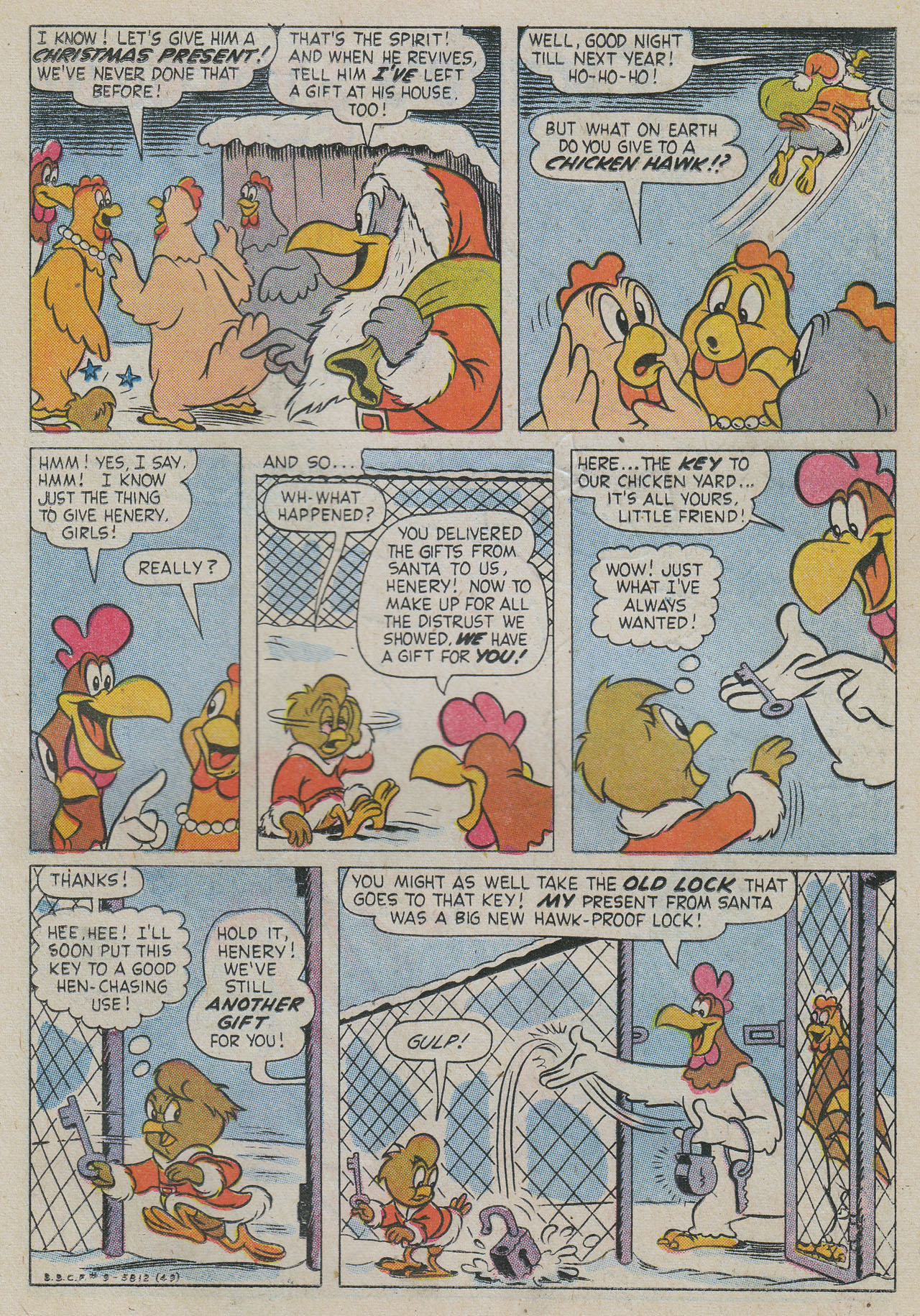 Read online Bugs Bunny's Christmas Funnies comic -  Issue # TPB 9 - 51