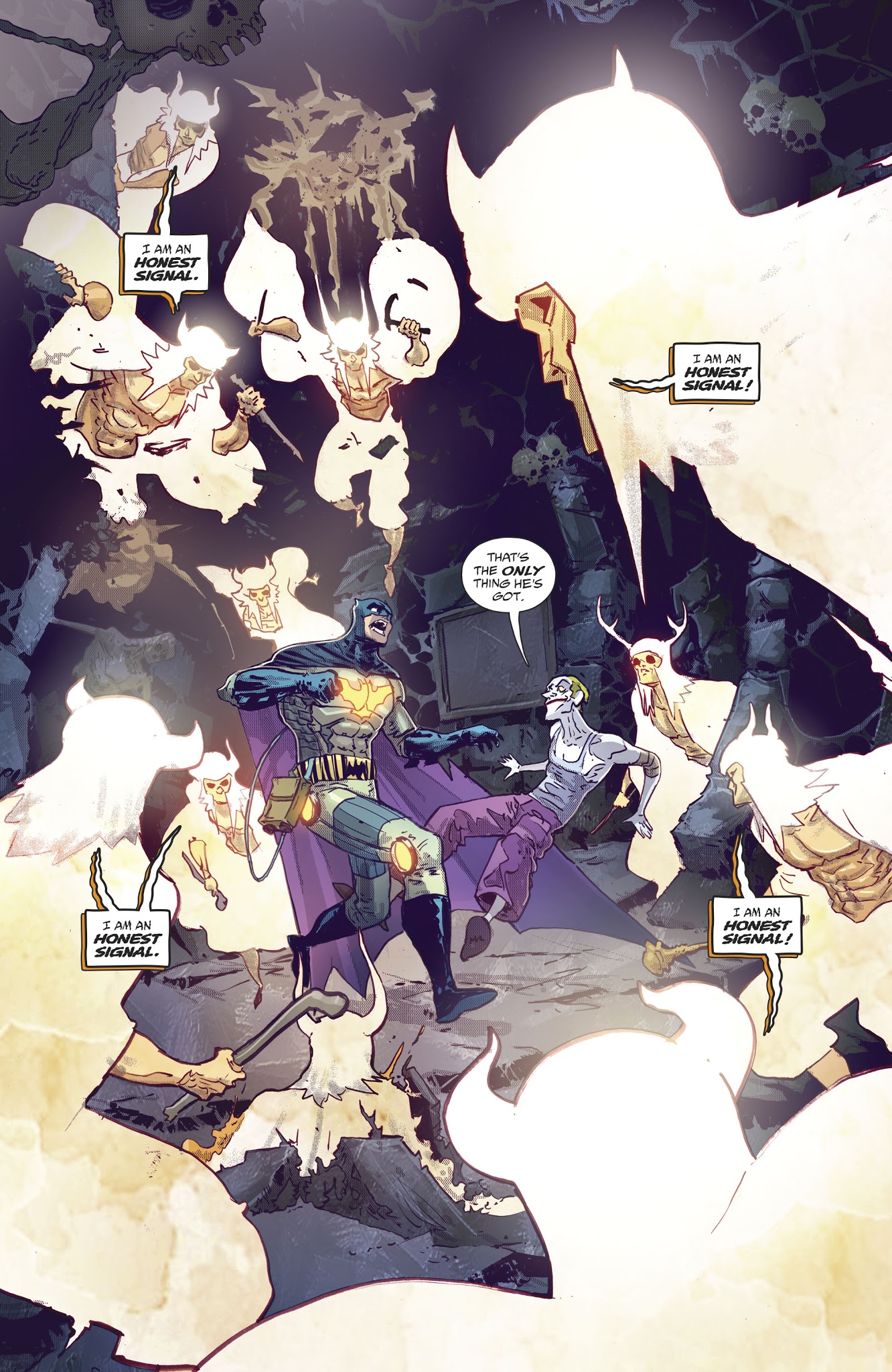 Read online Batman/Shadow comic -  Issue #5 - 18