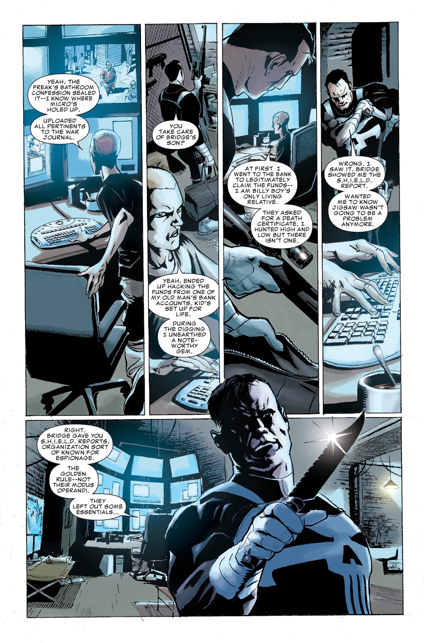 Read online Punisher: In The Blood comic -  Issue #1 - 15