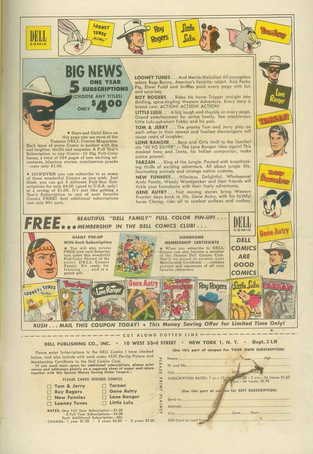 Read online The Lone Ranger (1948) comic -  Issue #56 - 51