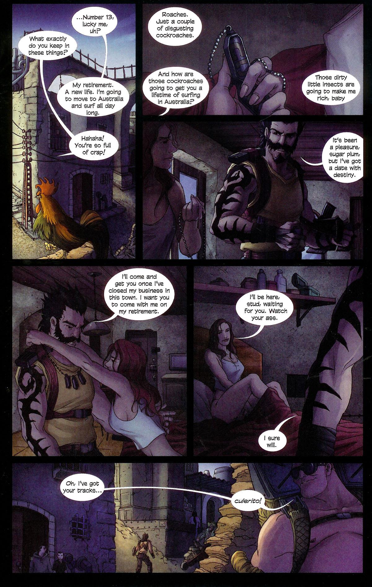 Read online El Arsenal: Unknown Enemy comic -  Issue #3 - 9