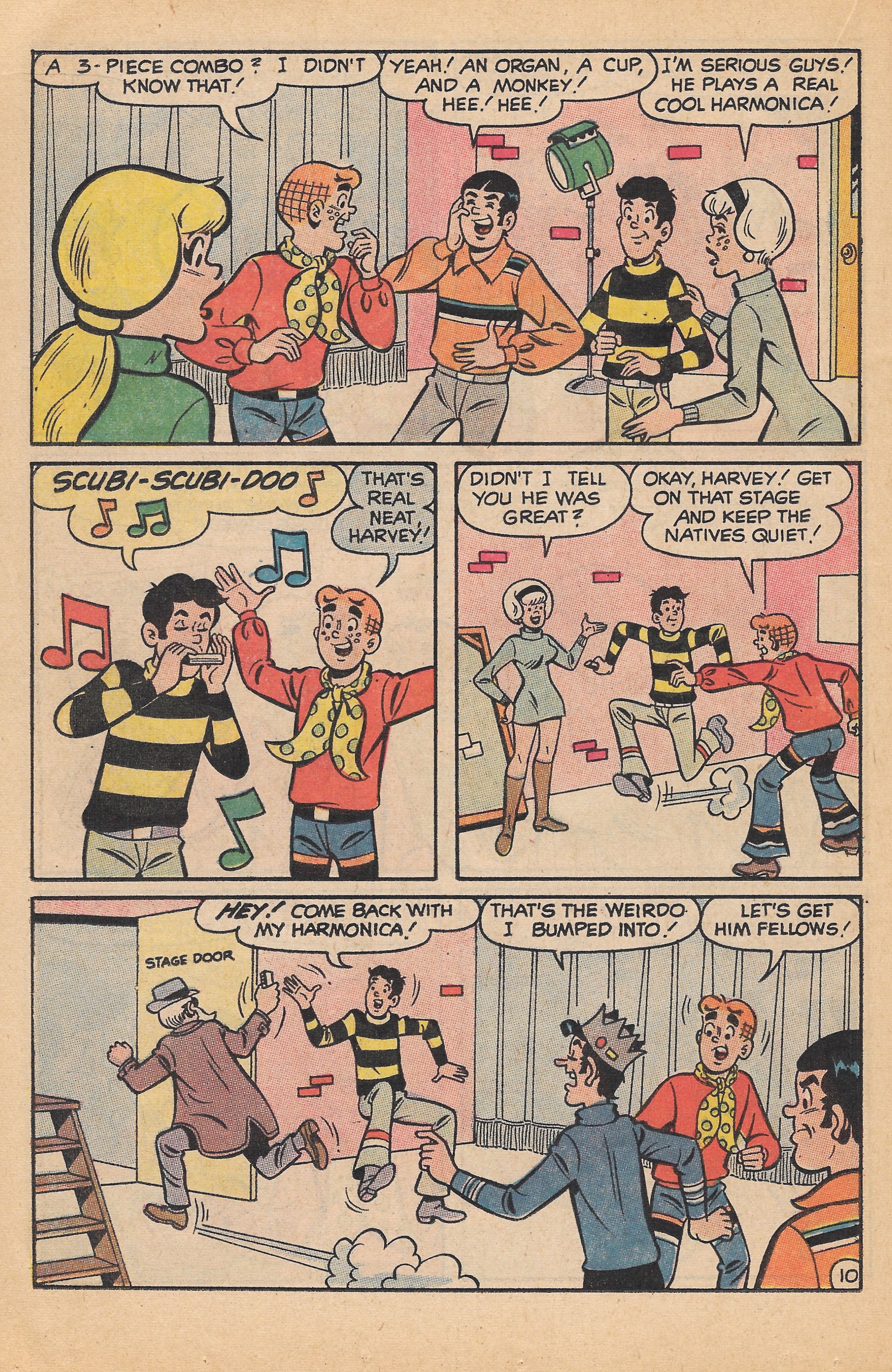 Read online Archie's TV Laugh-Out comic -  Issue #7 - 54
