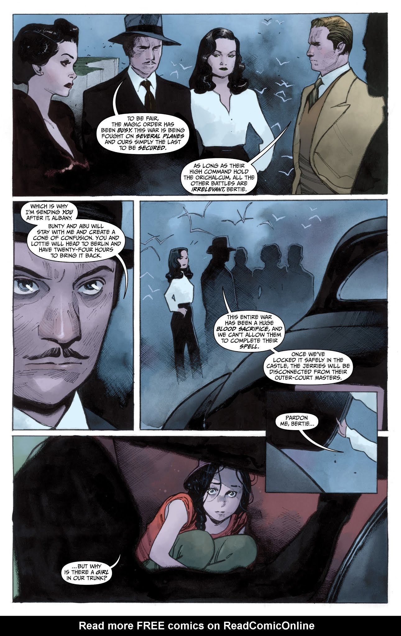 Read online The Magic Order comic -  Issue #4 - 4