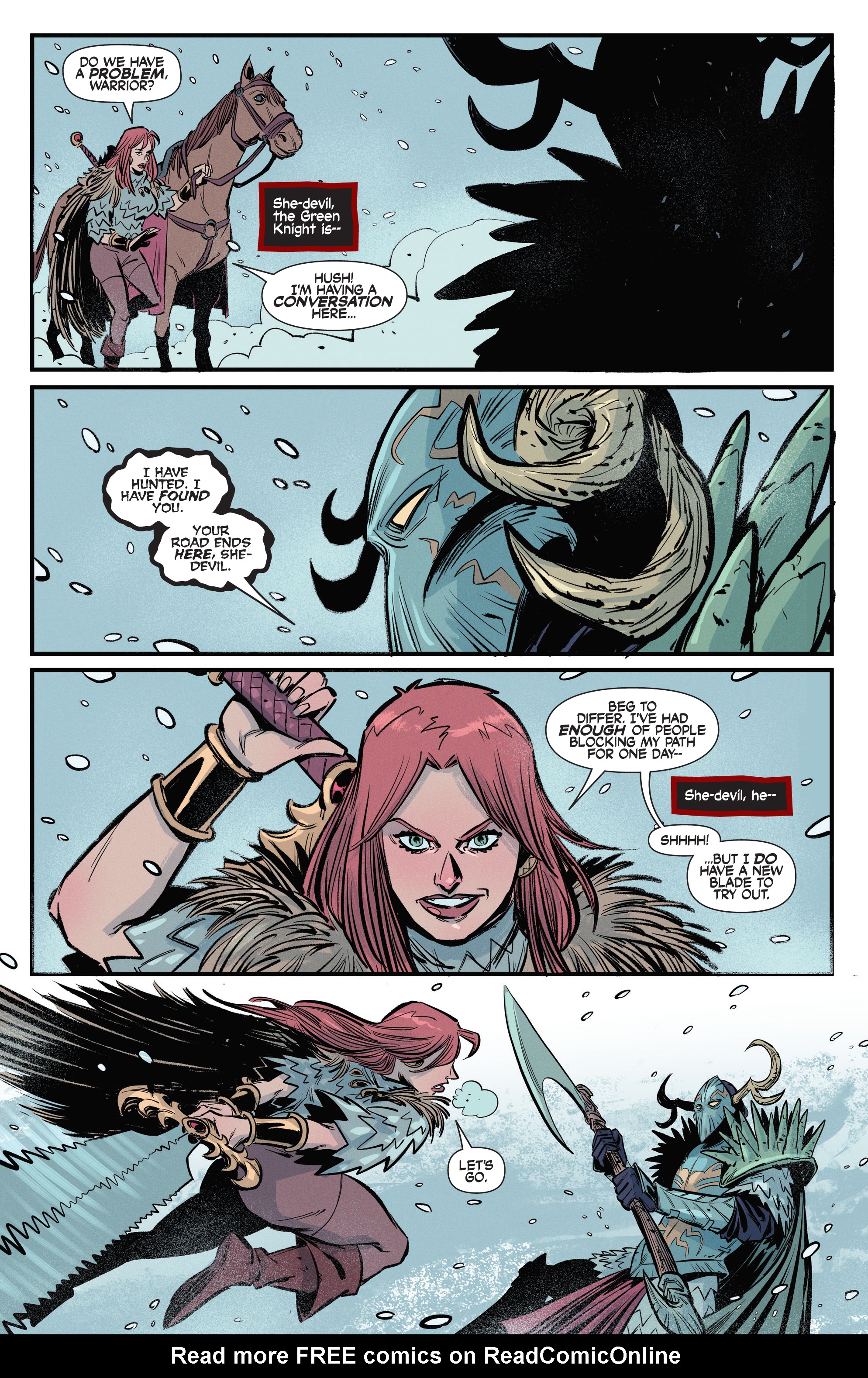 Read online Immortal Red Sonja comic -  Issue #2 - 21