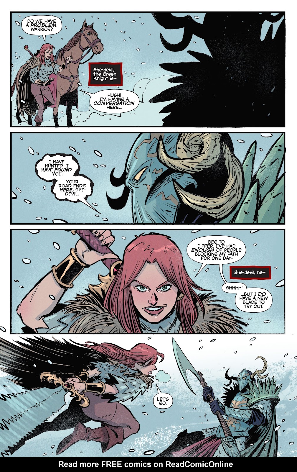 Immortal Red Sonja issue 2 - Page 21