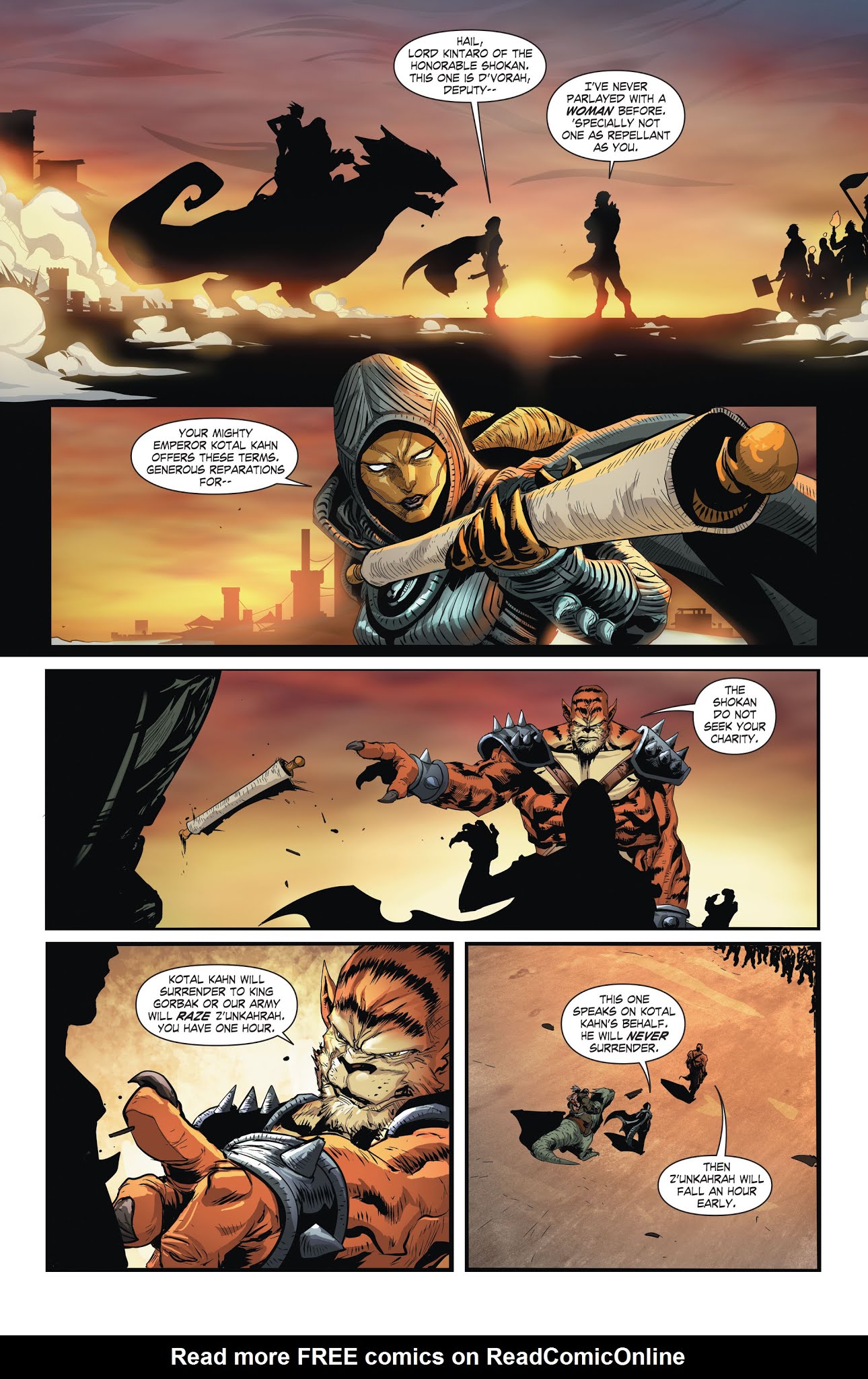 Read online Mortal Kombat X [I] comic -  Issue # _TPB 2 - 28