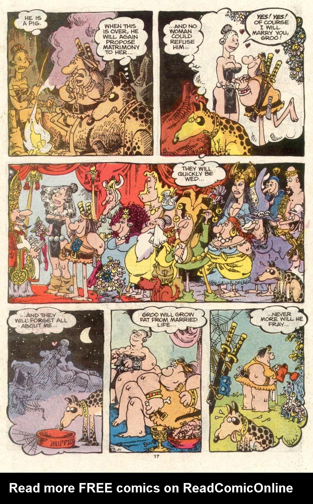 Read online Sergio Aragonés Groo the Wanderer comic -  Issue #50 - 17