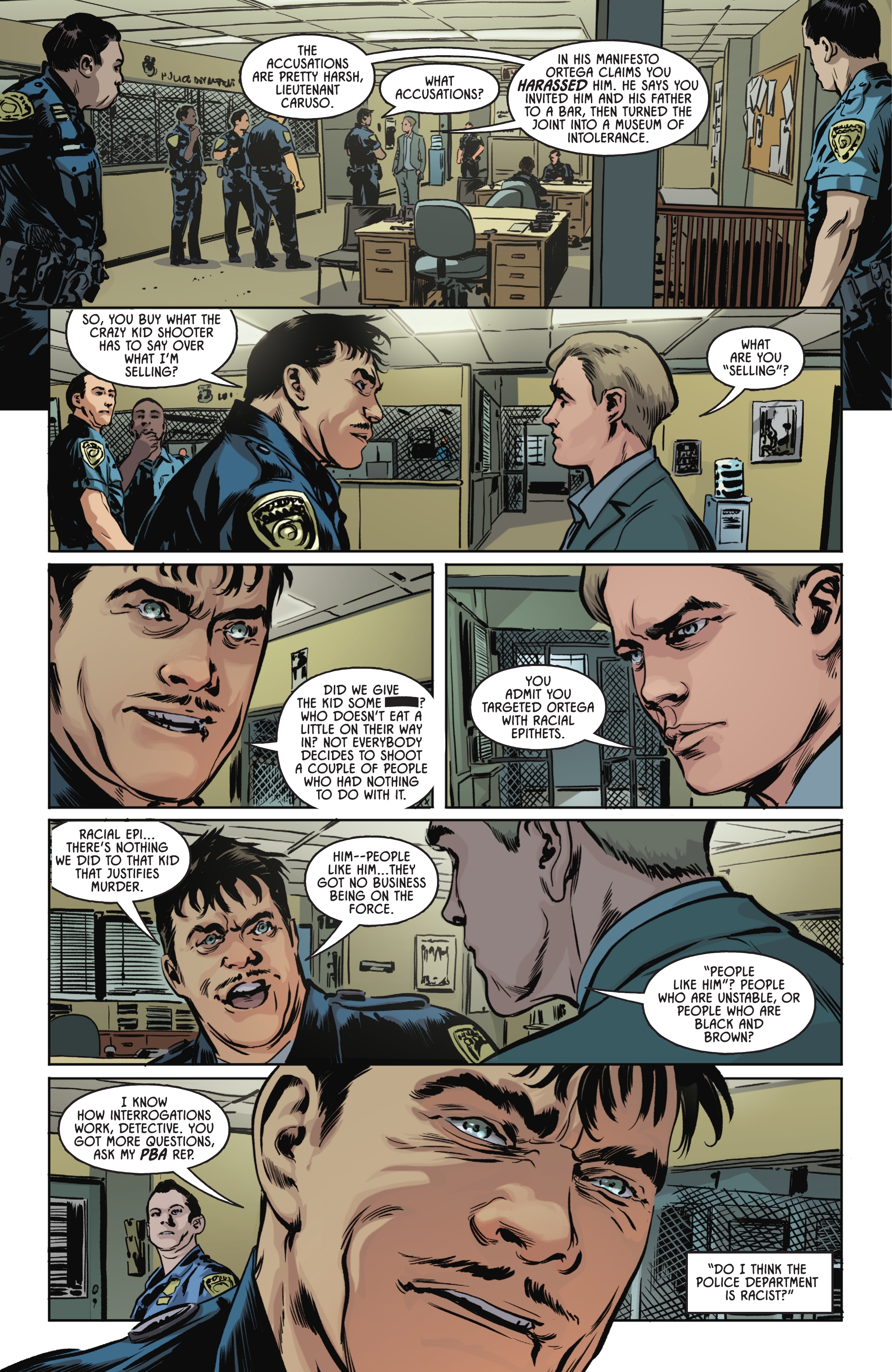 Read online GCPD: The Blue Wall comic -  Issue #5 - 13