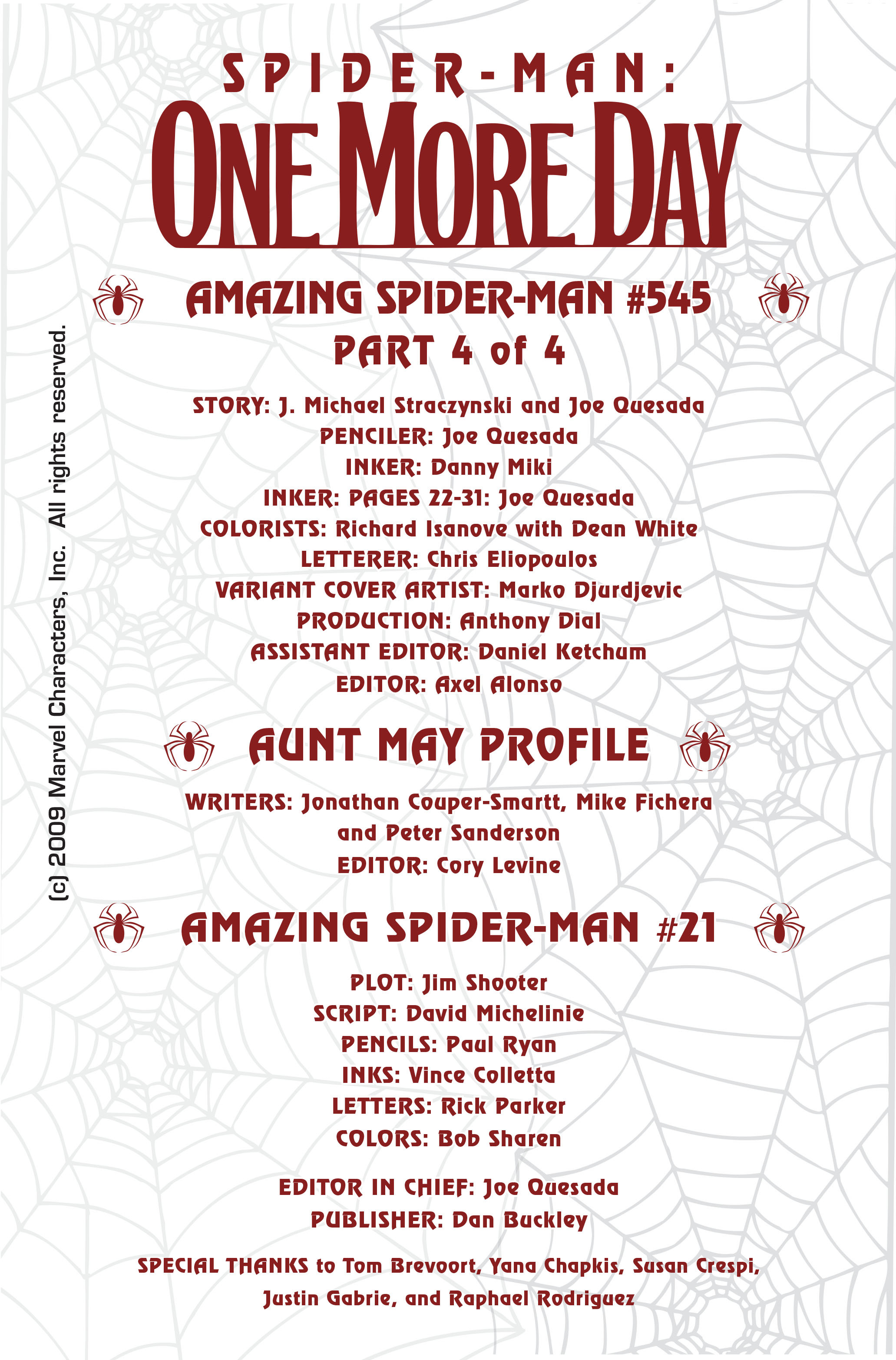 Read online The Amazing Spider-Man (1963) comic -  Issue #545 - 30