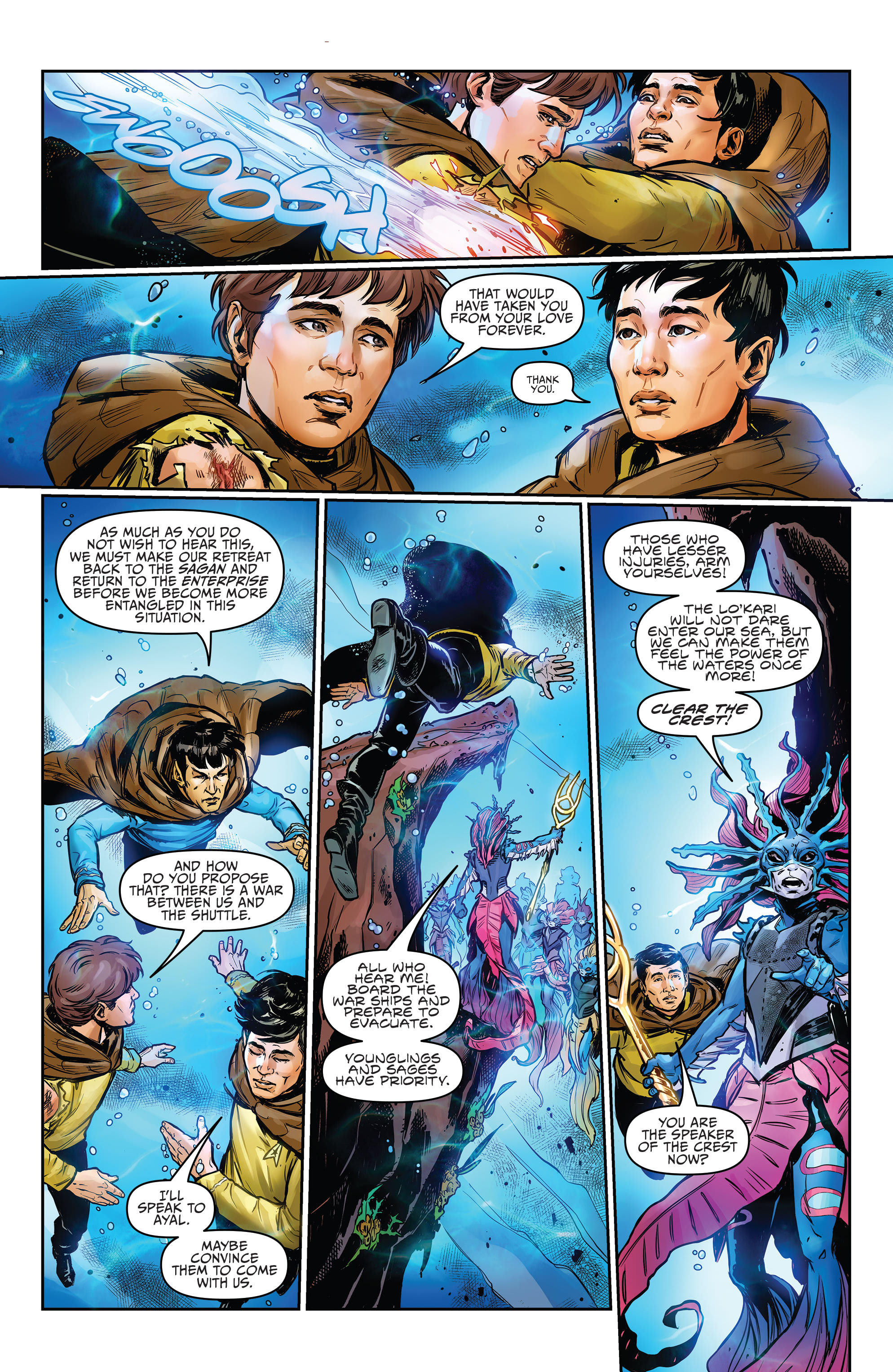 Read online Star Trek: Year Five comic -  Issue #10 - 11
