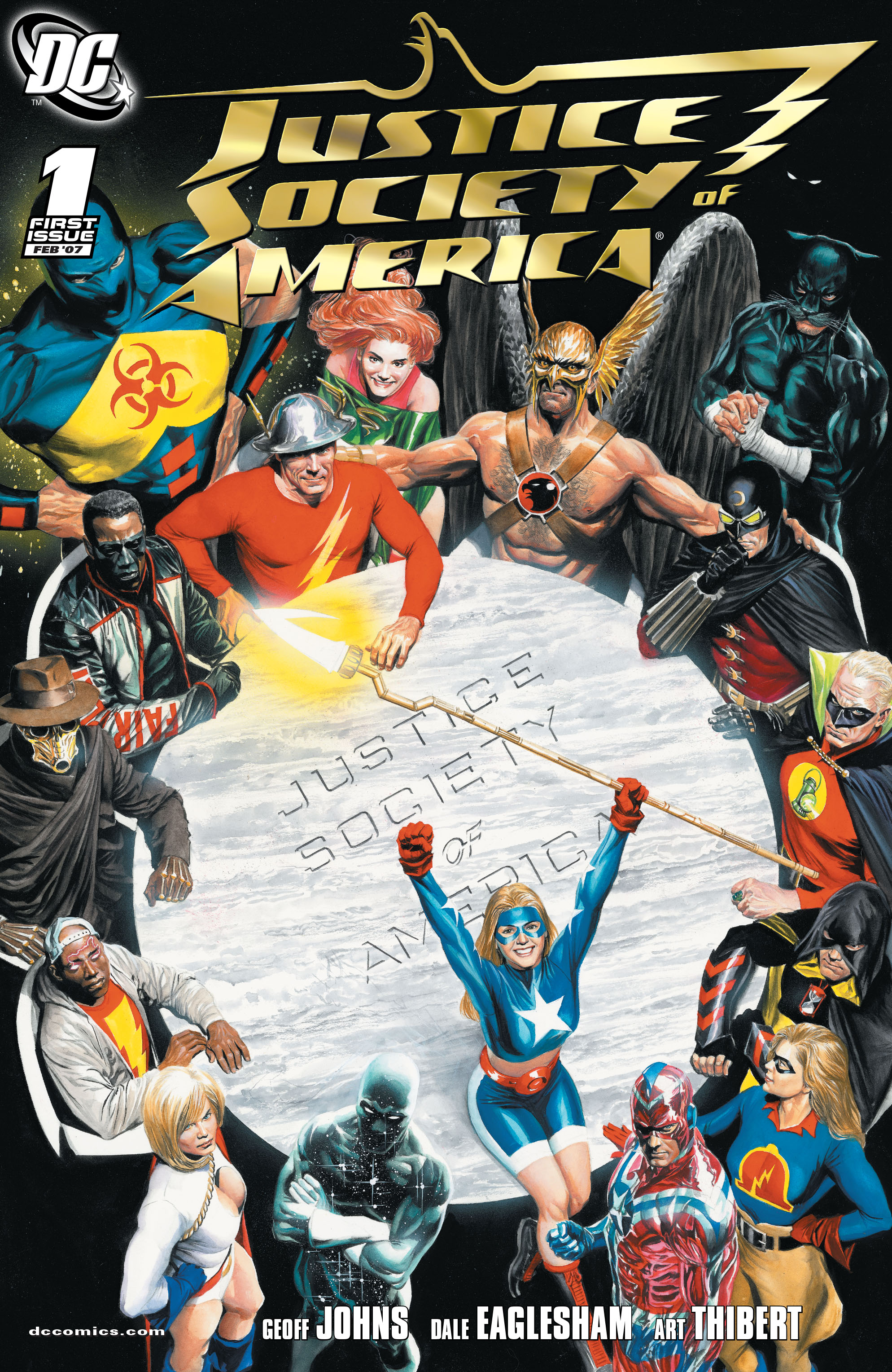 Read online Justice Society of America (2007) comic -  Issue #1 - 1