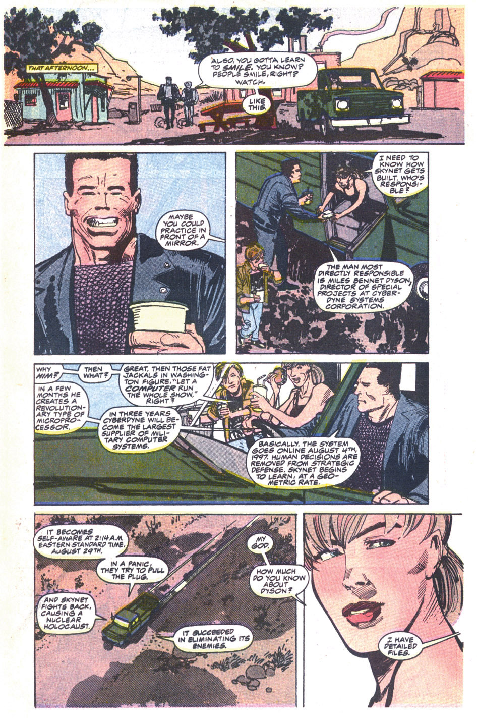 Read online Terminator 2: Judgment Day comic -  Issue #2 - 19