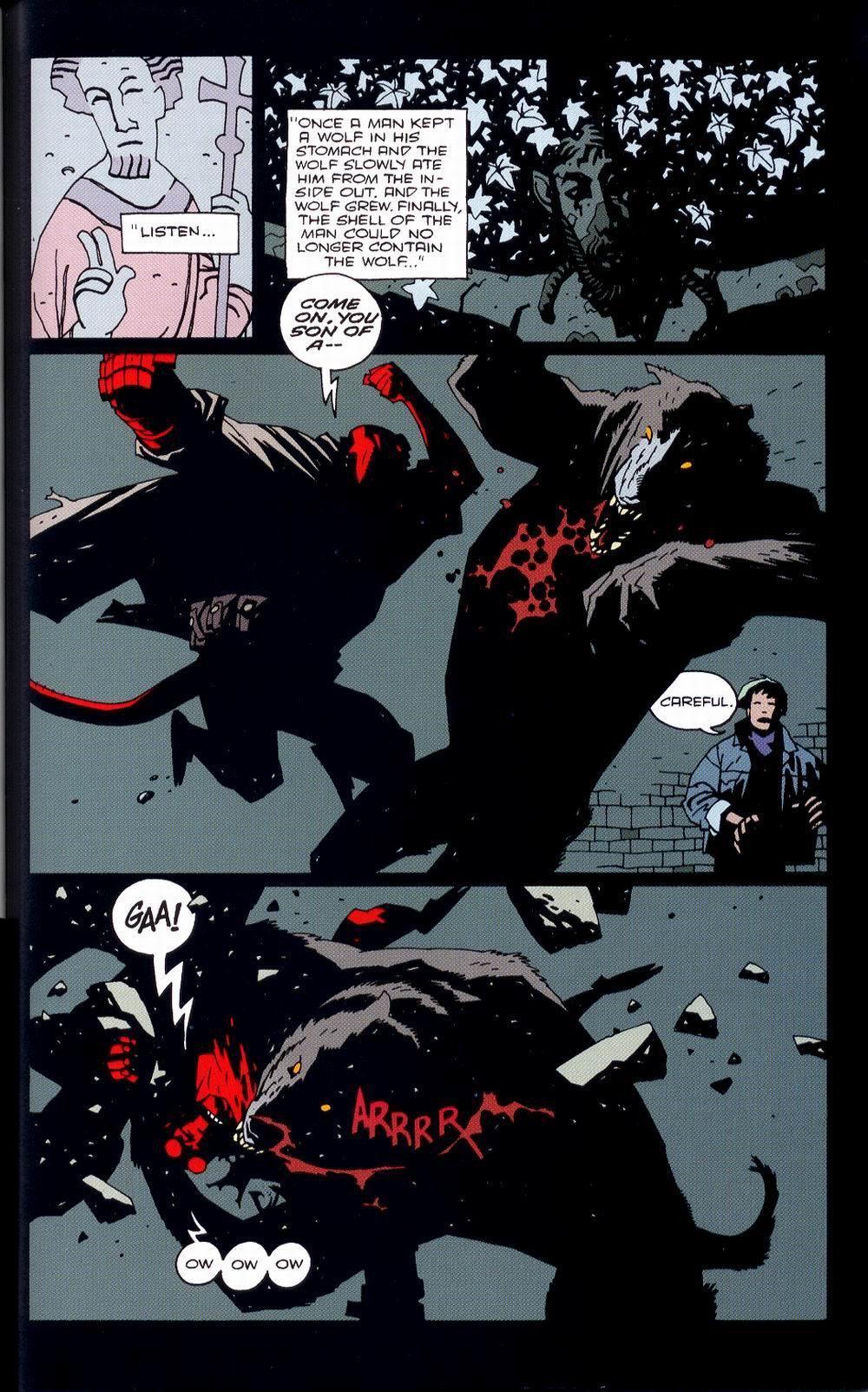 Read online Hellboy: The Wolves of Saint August comic -  Issue # Full - 45