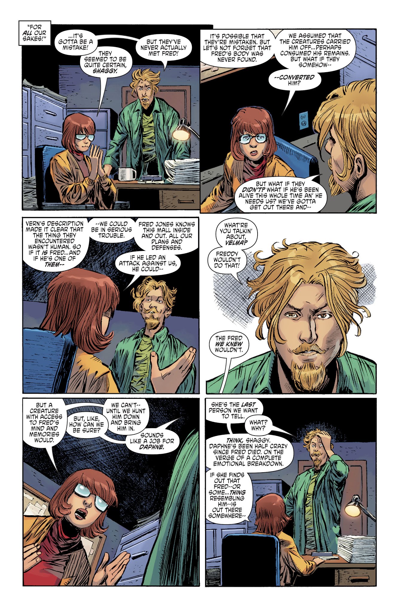 Read online Scooby Apocalypse comic -  Issue #29 - 11